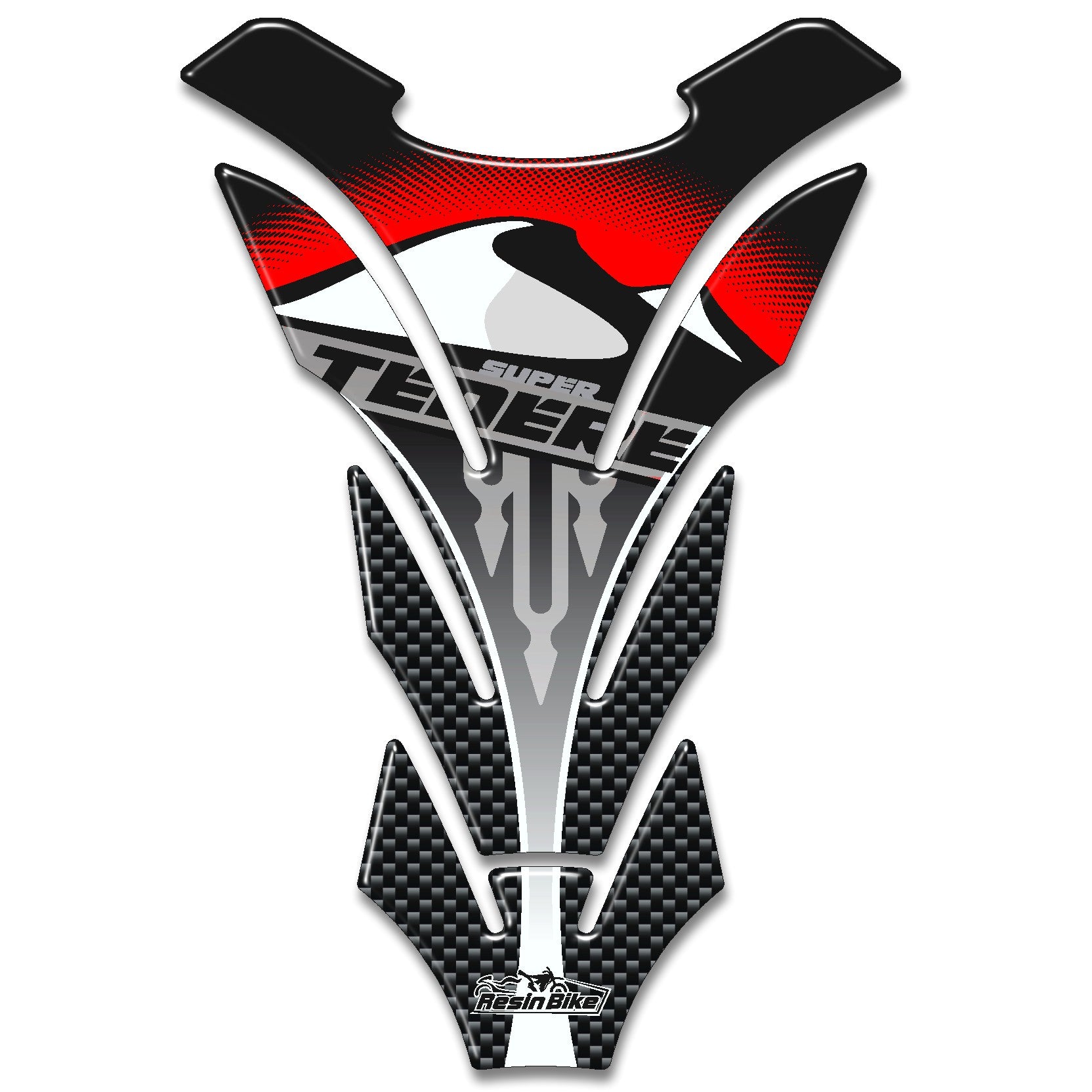 Resin Bike 3D Motorcycle Stickers - Tank Pad | Yamaha XT 1200 Z Super Tenere 2010>2020 RB-B39820N5 - Pyramid Motorcycle Accessories