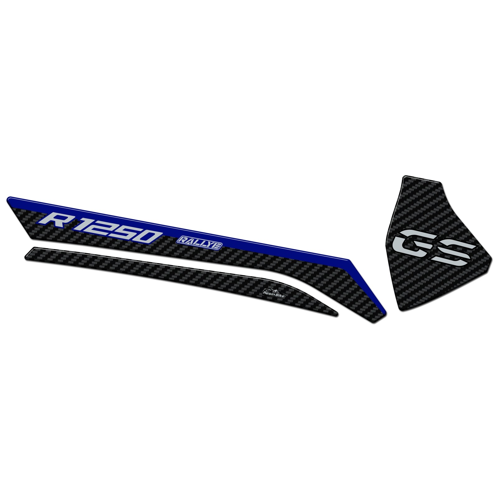 Resin Bike 3D Motorcycle Stickers - Forks | BMW R 1250 GS/GSA 2021>2024 - Pyramid Motorcycle Accessories