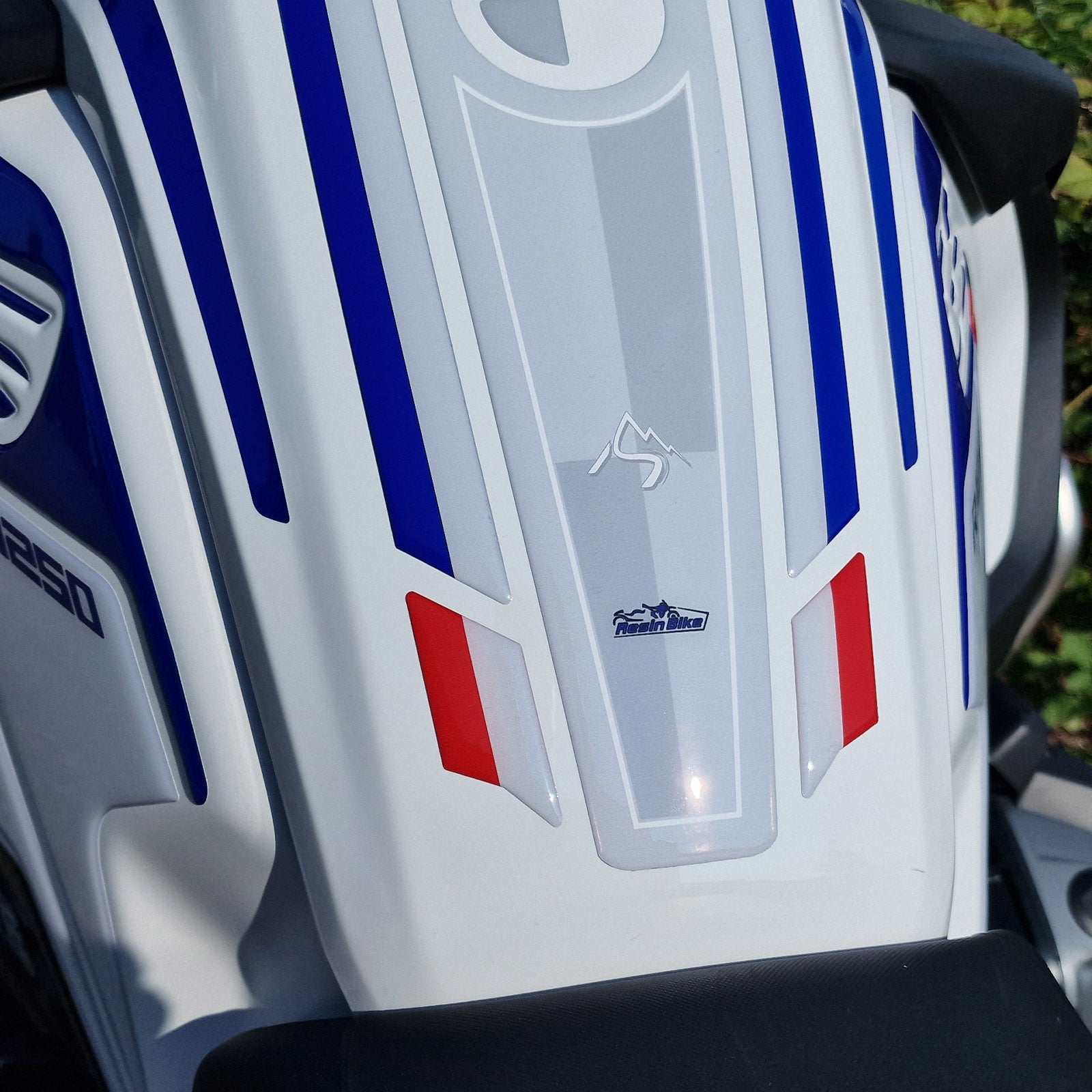 Resin Bike 3D Motorcycle Stickers - Tank Pad | BMW R 1250 GS Adventure 2021>2024 - Pyramid Motorcycle Accessories