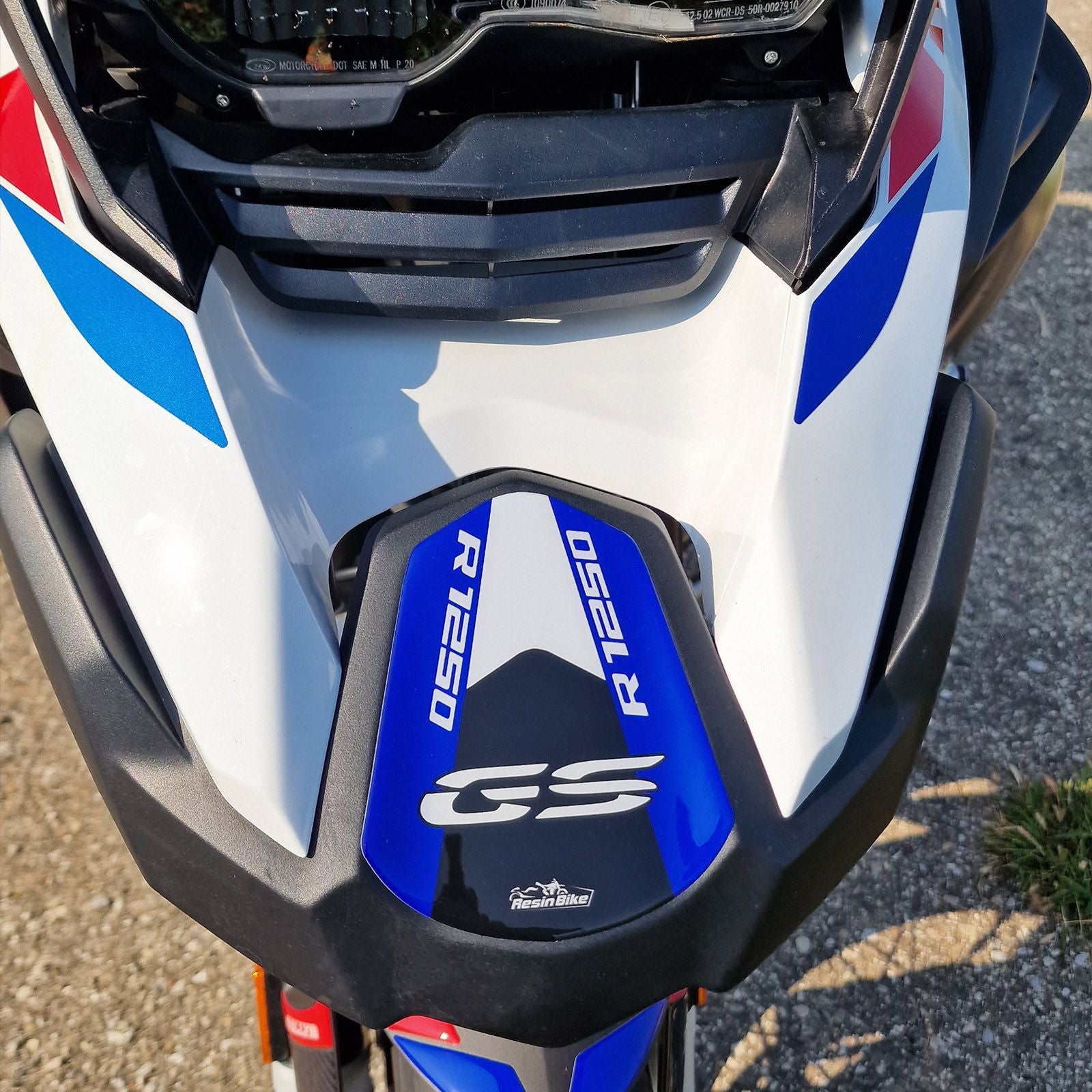 Resin Bike 3D Motorcycle Stickers - Tank Kit | BMW R 1250 GS Adventure 2021>2024 - Pyramid Motorcycle Accessories