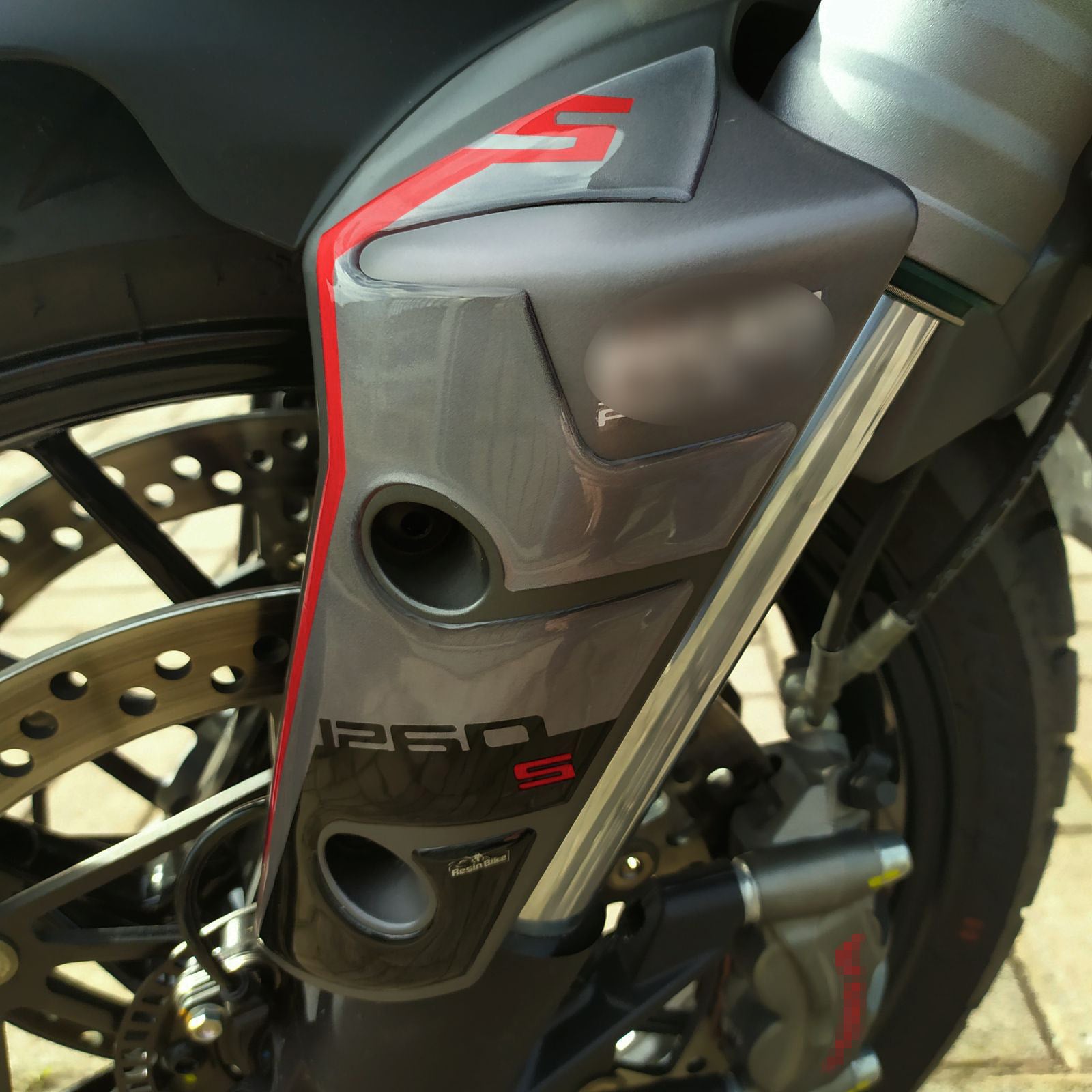 Resin Bike 3D Motorcycle Stickers - Side Panels | Ducati Multistrada 1260 S 2018>2020 - Pyramid Motorcycle Accessories