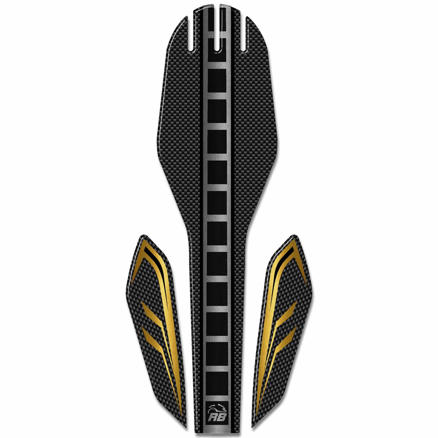 Resin Bike 3D Motorcycle Stickers - Front Fender | Yamaha XT 1200 Z Super Tenere 2010>2020 RB-B4N15628 - Pyramid Motorcycle Accessories