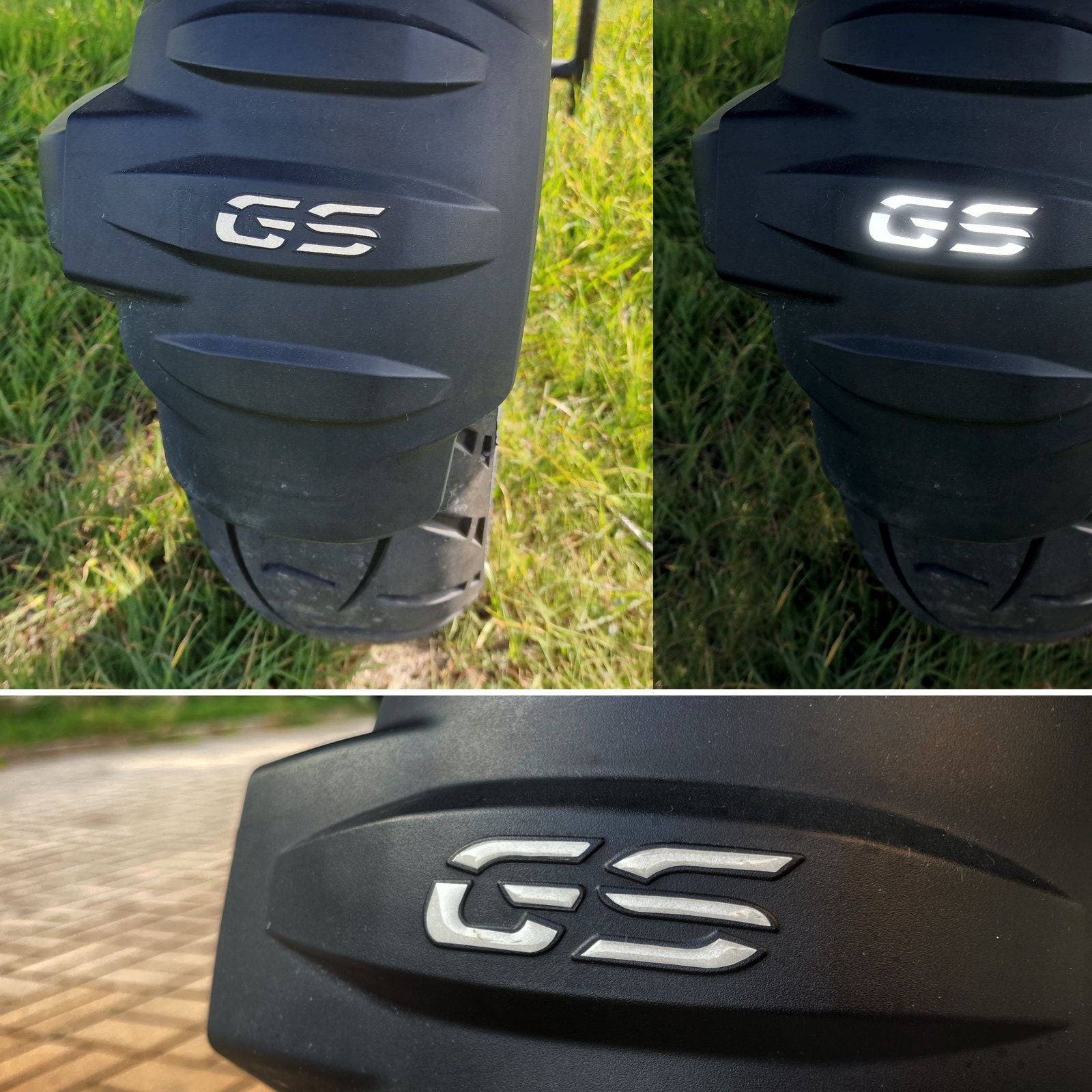 Resin Bike 3D Motorcycle Stickers - Handguards | BMW R 1250 GS/GSA 2021>2024 - Pyramid Motorcycle Accessories