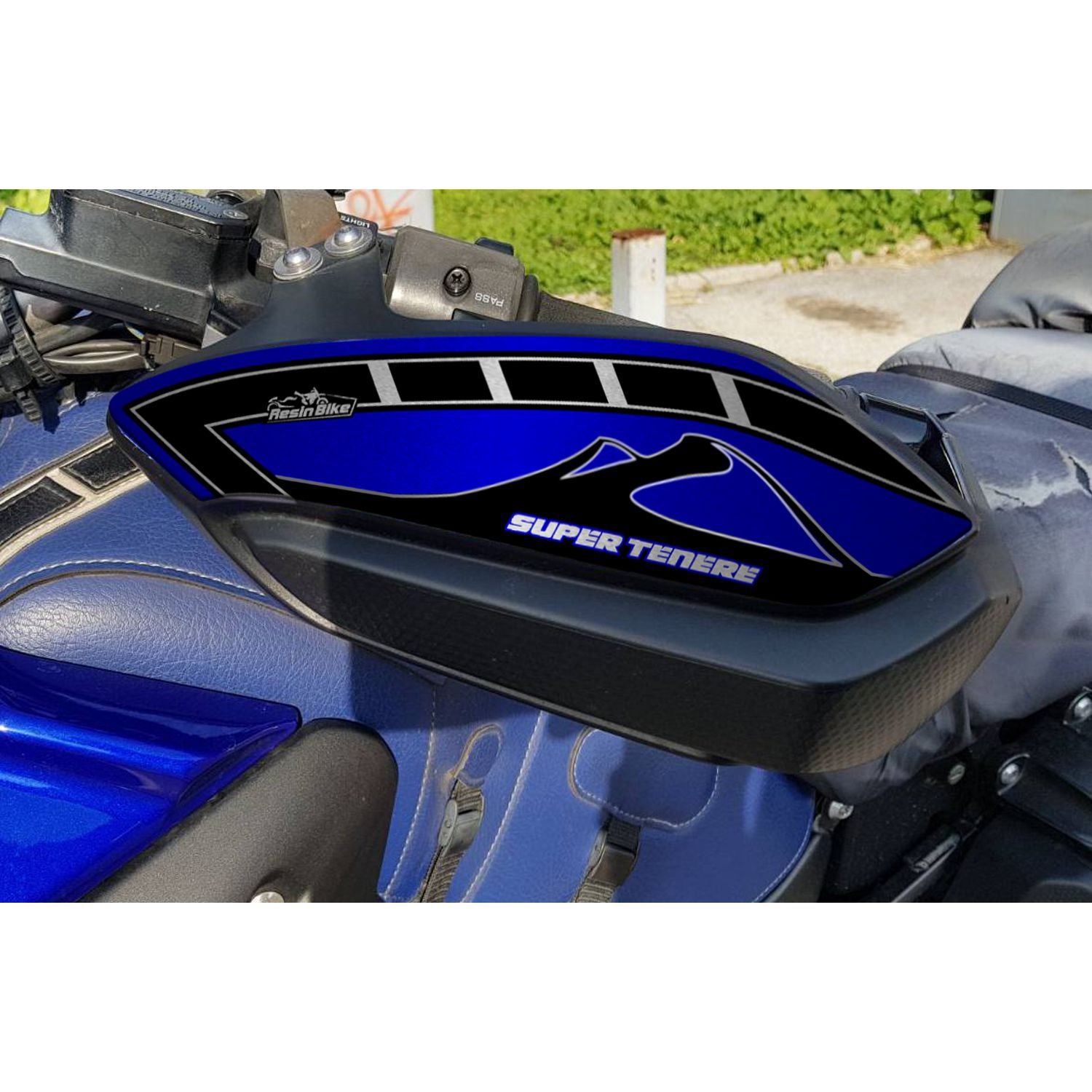 Resin Bike 3D Motorcycle Stickers - Handguards | Yamaha XT 1200 Z Super Tenere 2010>2020 RB-B83466E7 - Pyramid Motorcycle Accessories