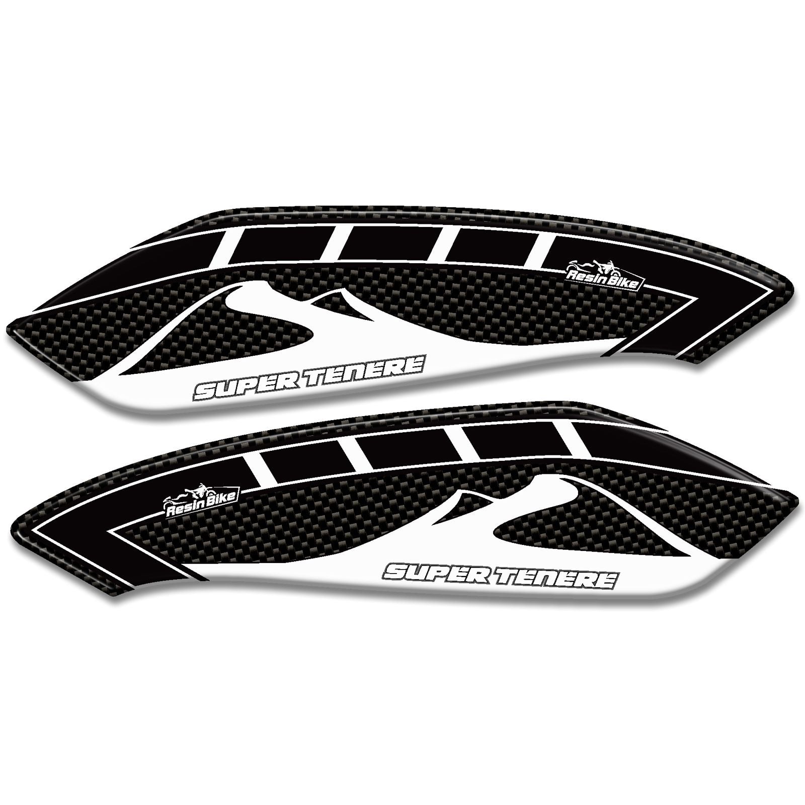 Resin Bike 3D Motorcycle Stickers - Handguards | Yamaha XT 1200 Z Super Tenere 2010>2020 RB-B6249T87 - Pyramid Motorcycle Accessories