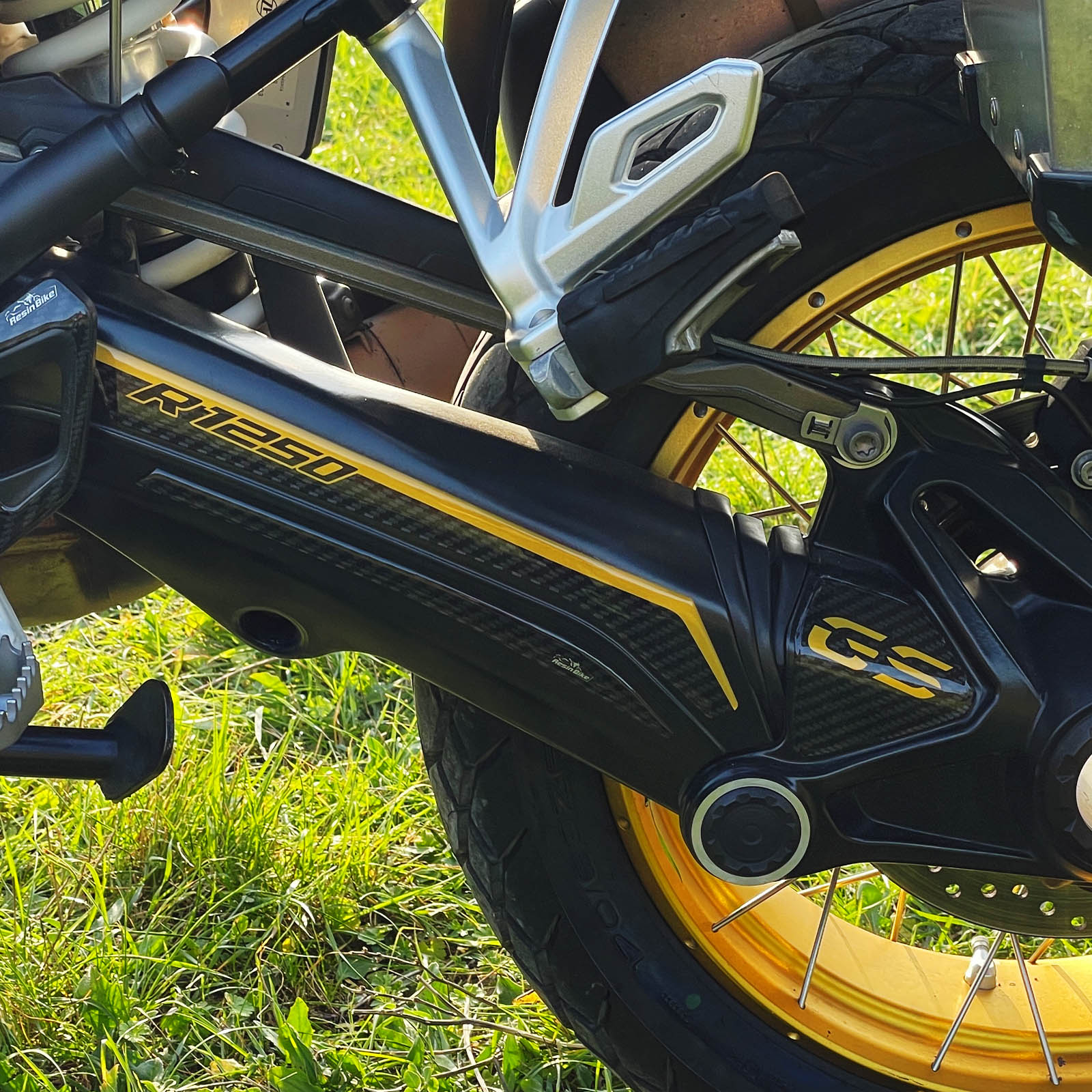 Resin Bike 3D Motorcycle Stickers - Forks | BMW R 1250 GS 2021>2024 - Pyramid Motorcycle Accessories