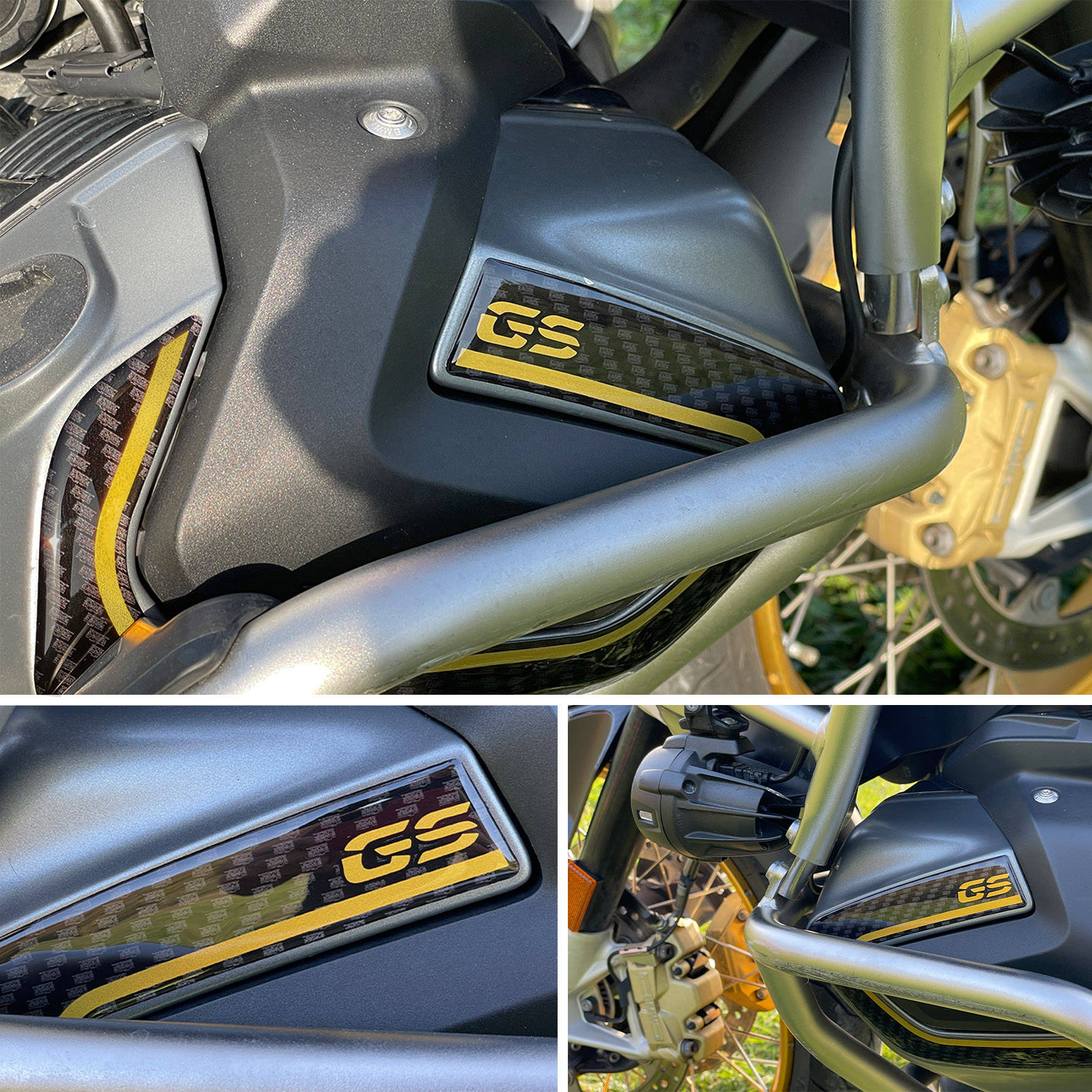 Resin Bike 3D Motorcycle Stickers - Engine Kit | BMW R 1250 GS 2021>2024 - Pyramid Motorcycle Accessories