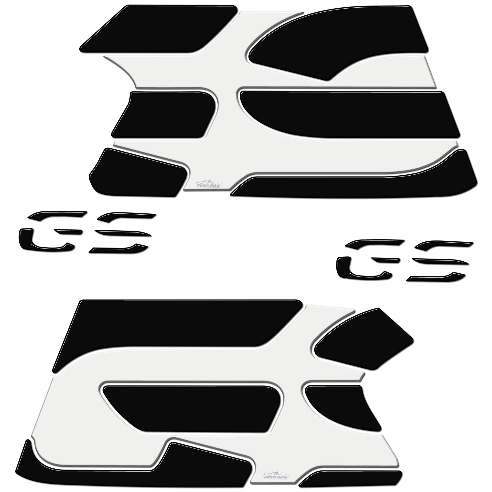 Resin Bike 3D Motorcycle Stickers - Tank Pad | BMW R 1250 GS Adventure 2021>2024 - Pyramid Motorcycle Accessories