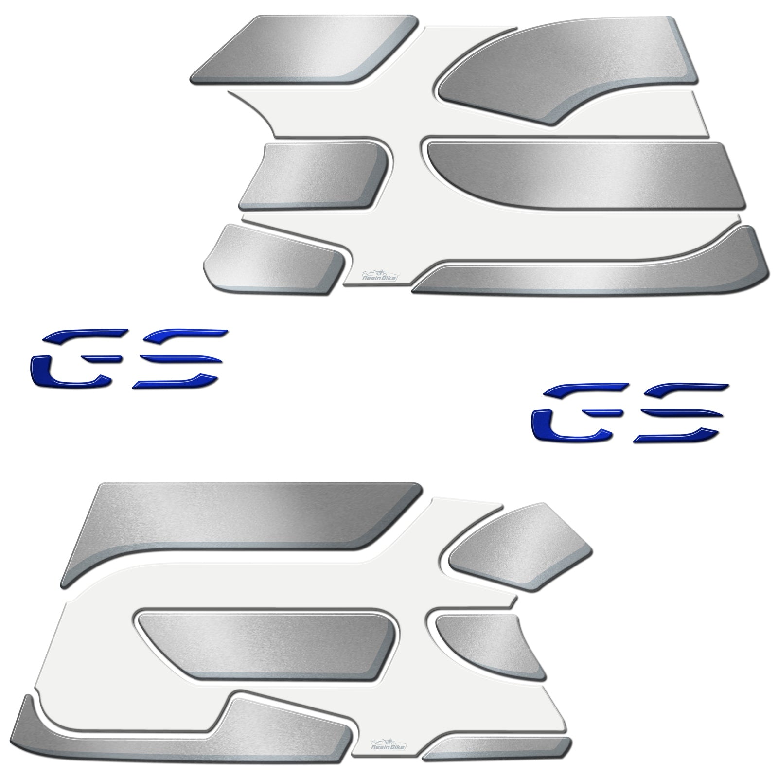 Resin Bike 3D Motorcycle Stickers - Tank Pad | BMW R 1250 GS Adventure 2021>2024 RB-1000488400001 - Pyramid Motorcycle Accessories