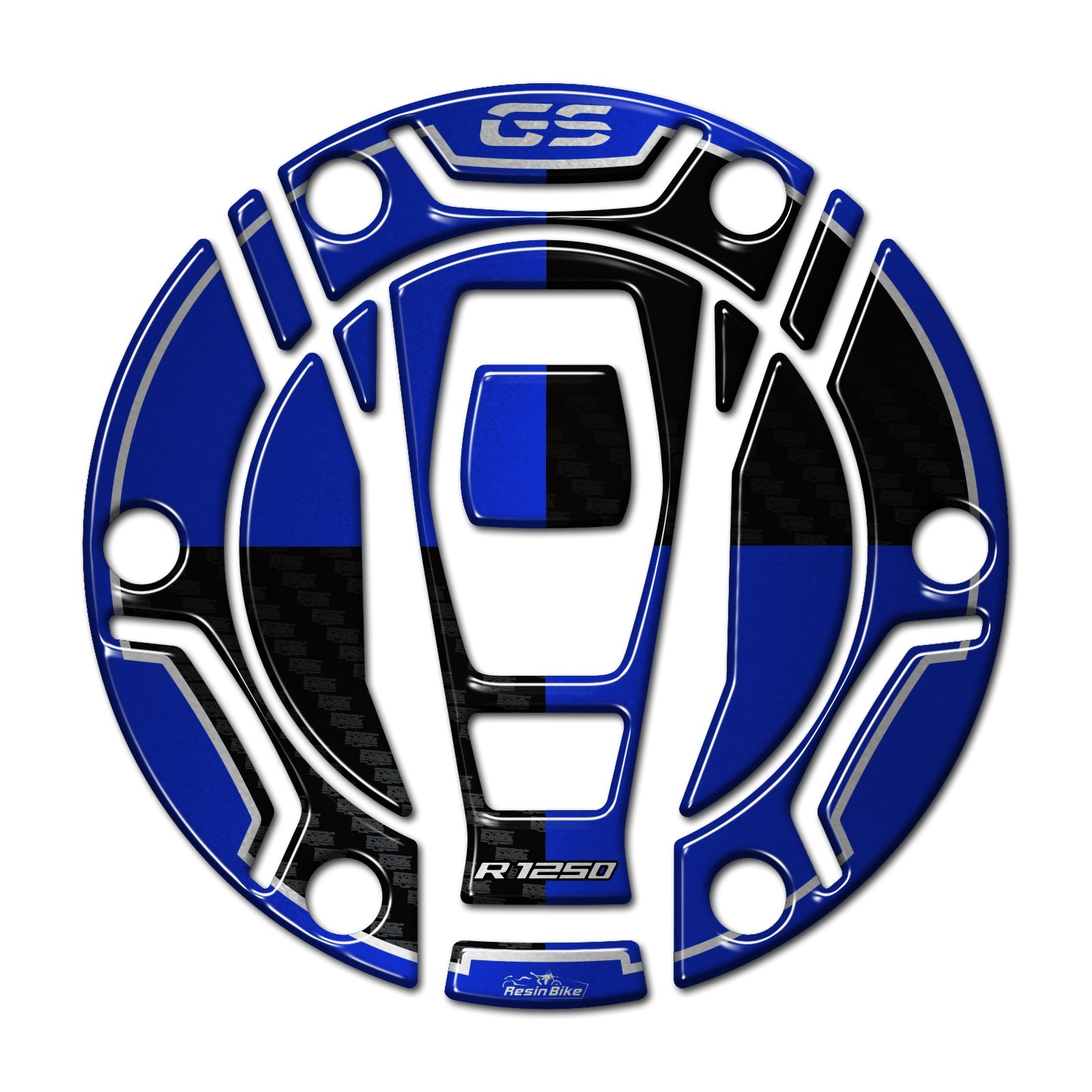 Resin Bike 3D Motorcycle Stickers - Fuel Cap | BMW R 1250 GS Adventure 2021>2024 - Pyramid Motorcycle Accessories