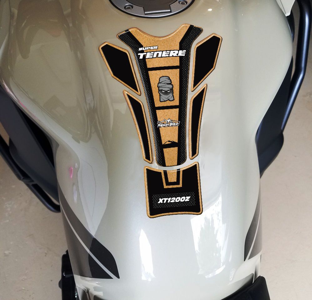 Resin Bike 3D Motorcycle Stickers - Tank Pad | Yamaha XT 1200 Z Super Tenere 2010>2020 RB-B7330X27 - Pyramid Motorcycle Accessories