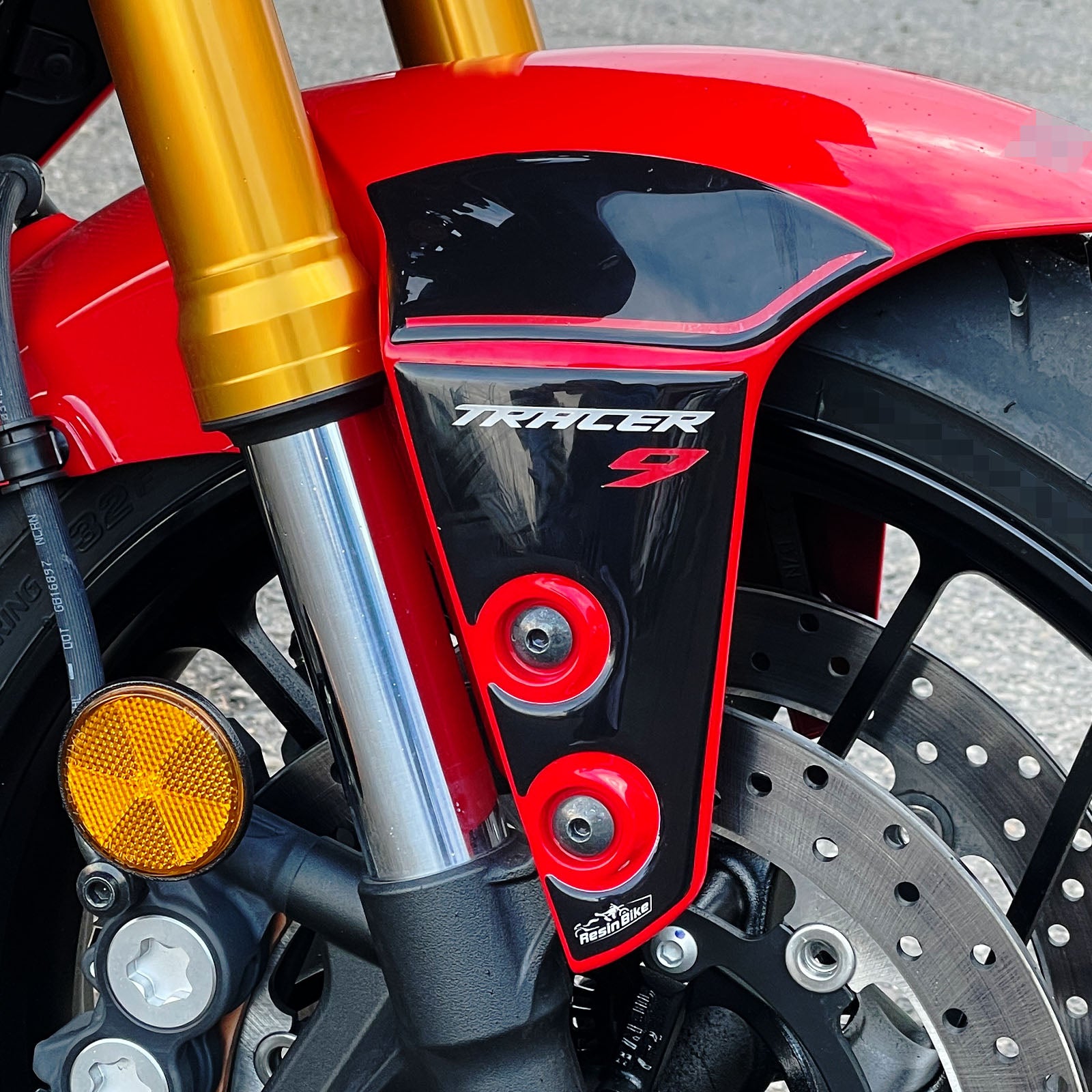 Resin Bike 3D Motorcycle Stickers - Tank Kit | Yamaha Tracer 9 2021>2026 - Pyramid Motorcycle Accessories