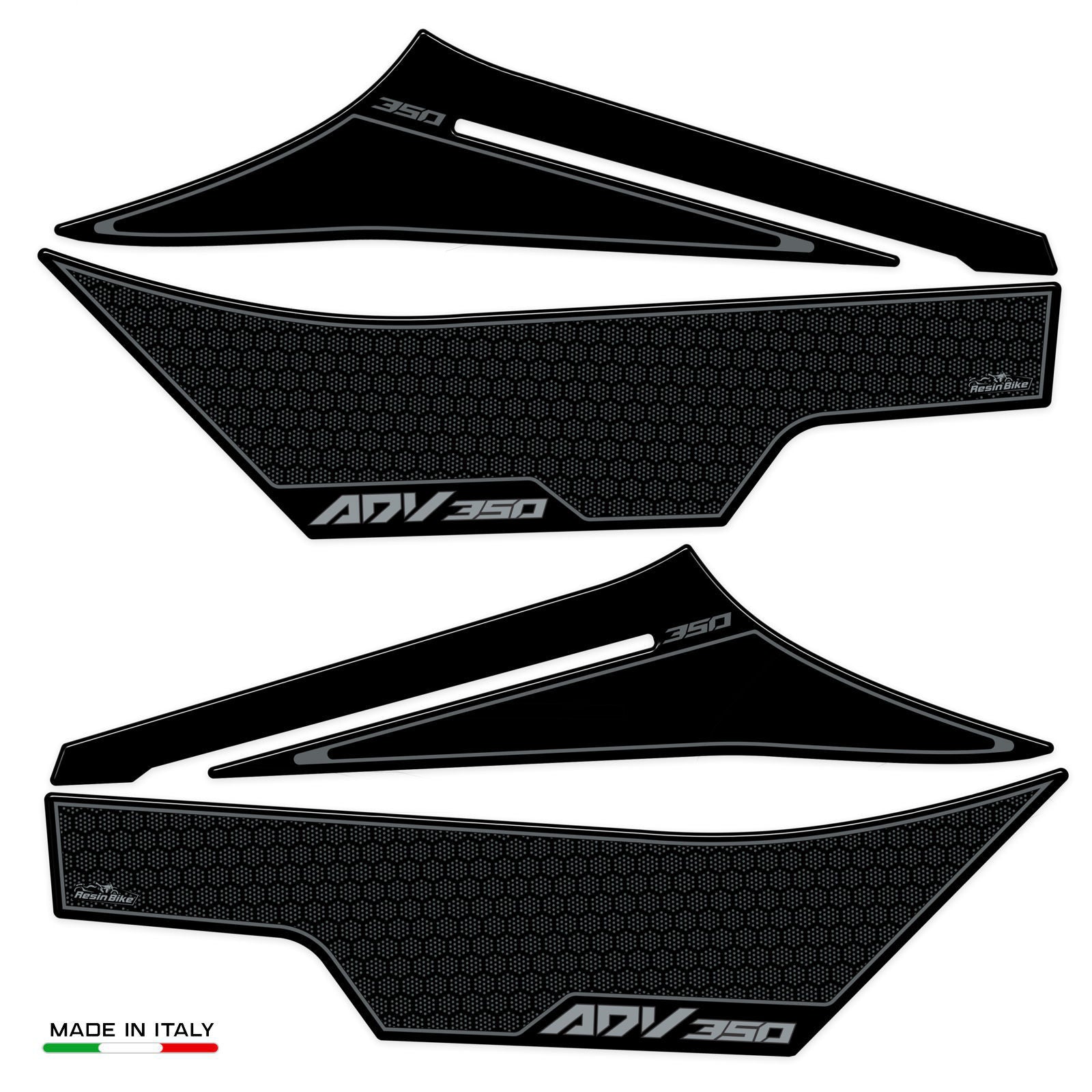Resin Bike 3D Motorcycle Stickers - Footboard | Honda ADV 350 2022>2026 RB-1000656100009 - Pyramid Motorcycle Accessories
