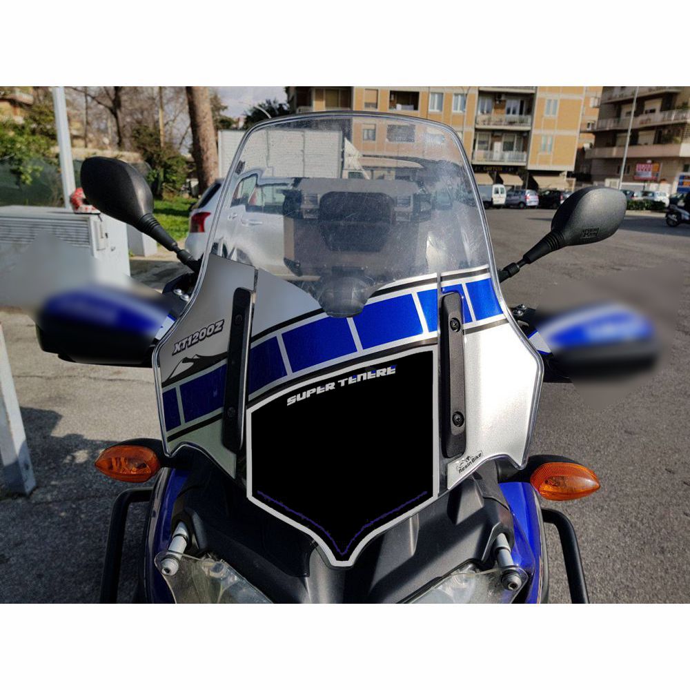 Resin Bike 3D Motorcycle Stickers - Windshield | Yamaha XT 1200 Z Super Tenere 2010>2014 RB-B16989F4 - Pyramid Motorcycle Accessories