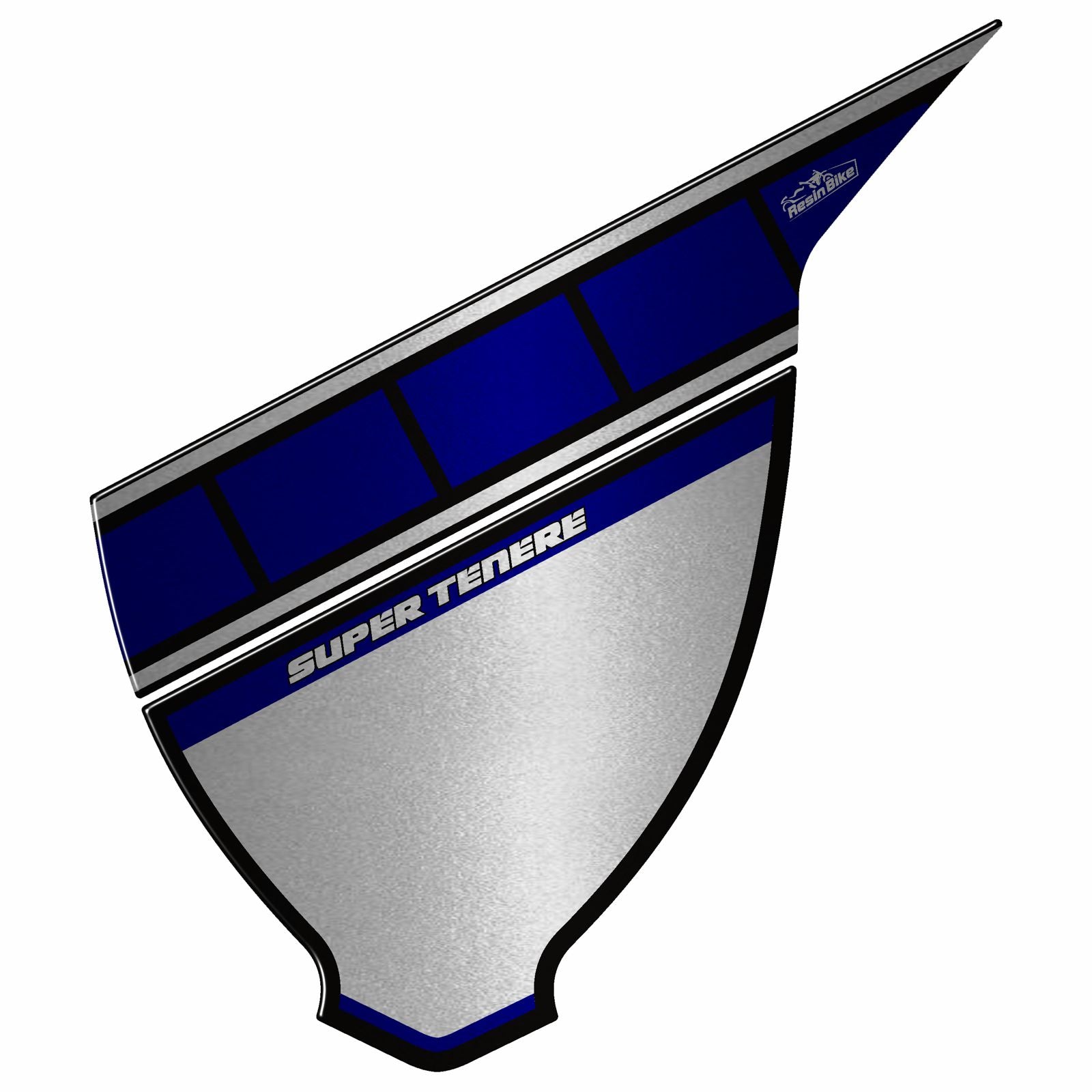 Resin Bike 3D Motorcycle Stickers - Windshield | Yamaha XT 1200 Z Super Tenere 2015>2020 RB-B017D916 - Pyramid Motorcycle Accessories