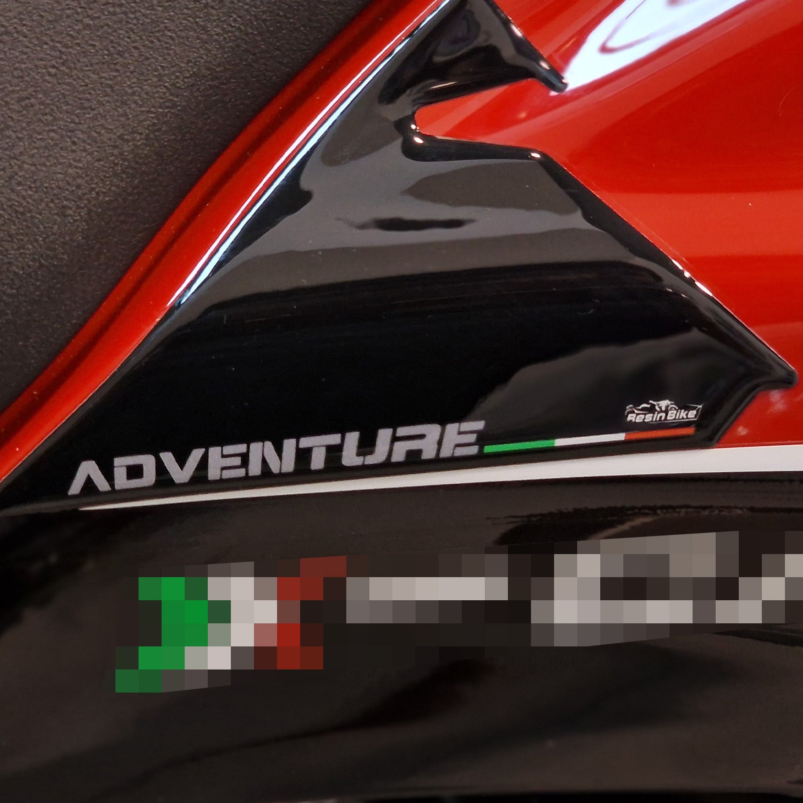 Resin Bike 3D Motorcycle Stickers - Tank Sides | Moto Morini X-Cape 650 2021>2026 - Pyramid Motorcycle Accessories