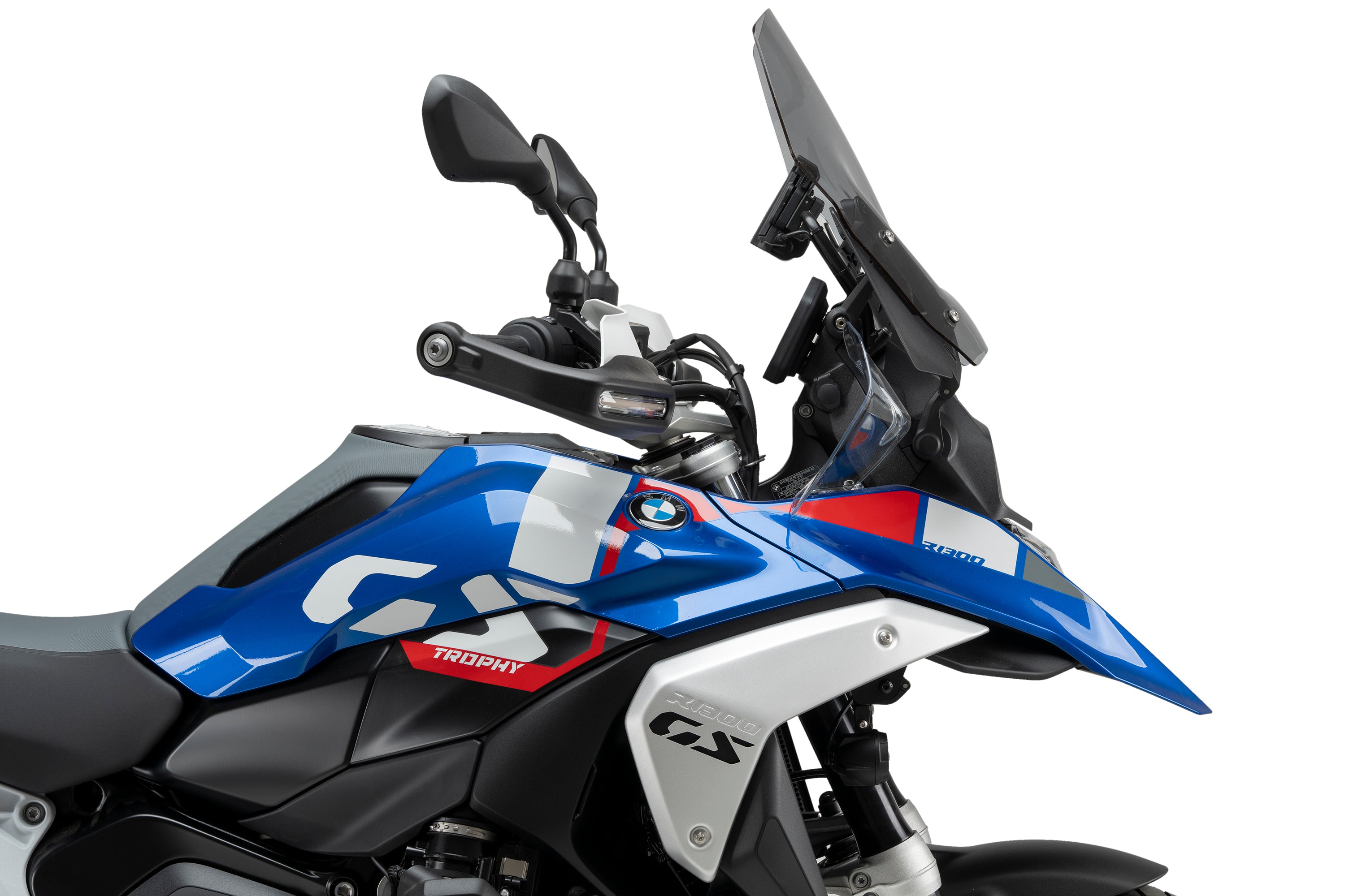 Puig Touring Screen 2 | Light Smoke | BMW R 1300 GS/GSA with Radar & Enduro Pack 2023>Current - Pyramid Motorcycle Accessories