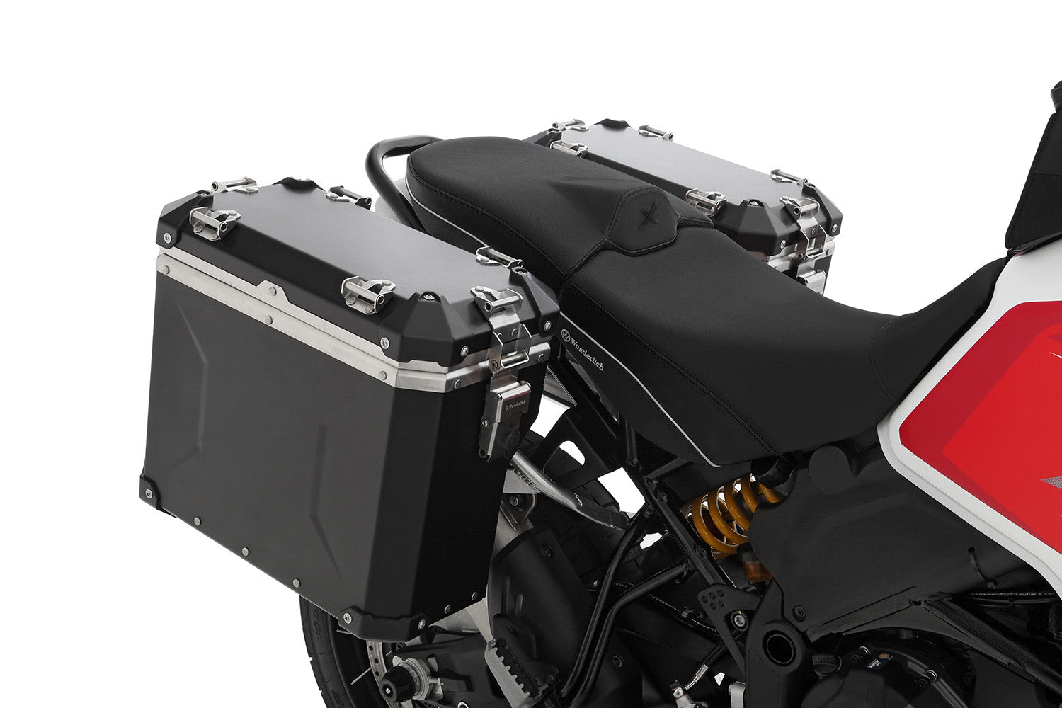Wunderlich Rider Seat Aktivkomfort Standard | Trophy | Ducati Desert X - Pyramid Motorcycle Accessories
