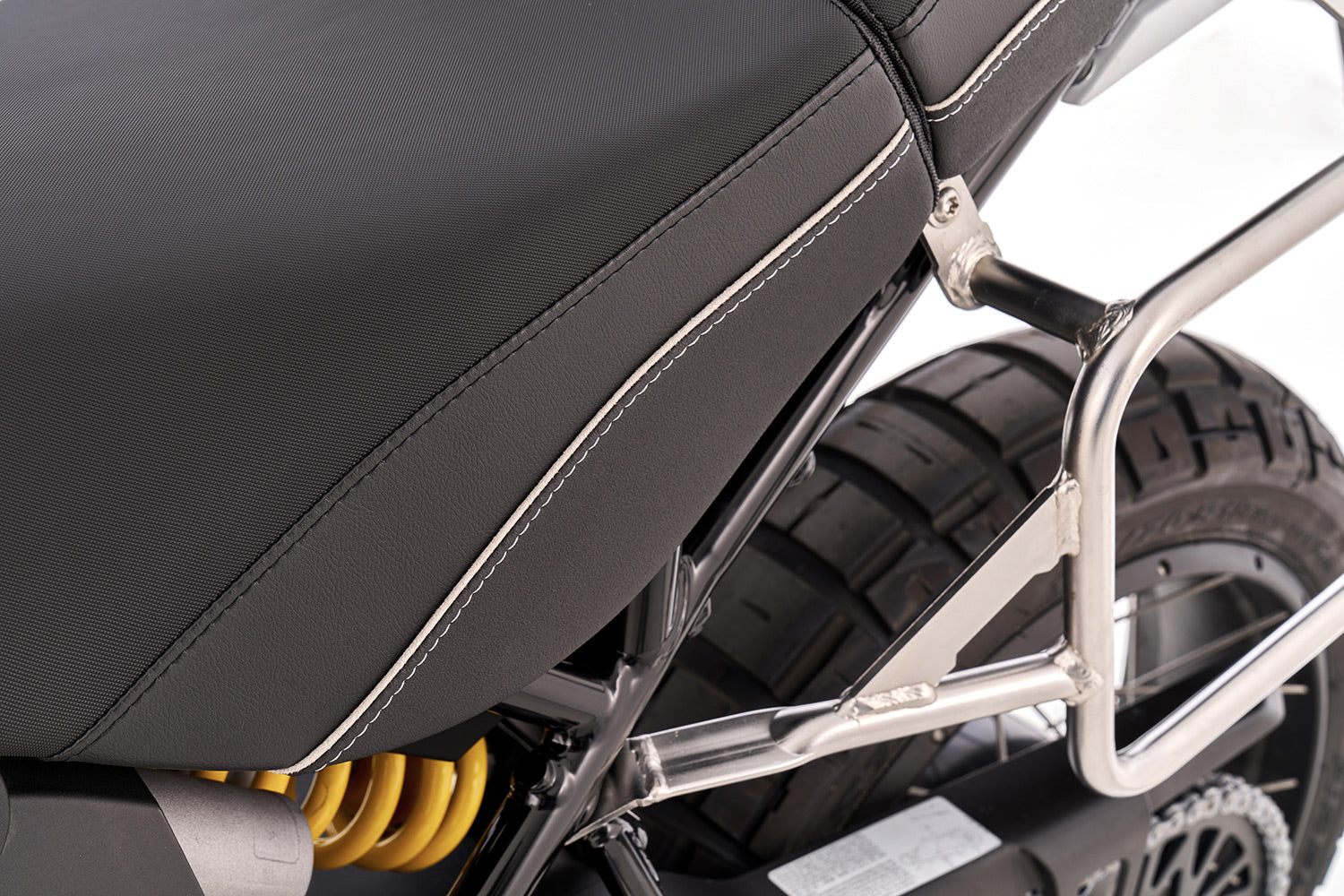 Wunderlich Rider Seat Aktivkomfort High | Trophy | Ducati Desert X - Pyramid Motorcycle Accessories