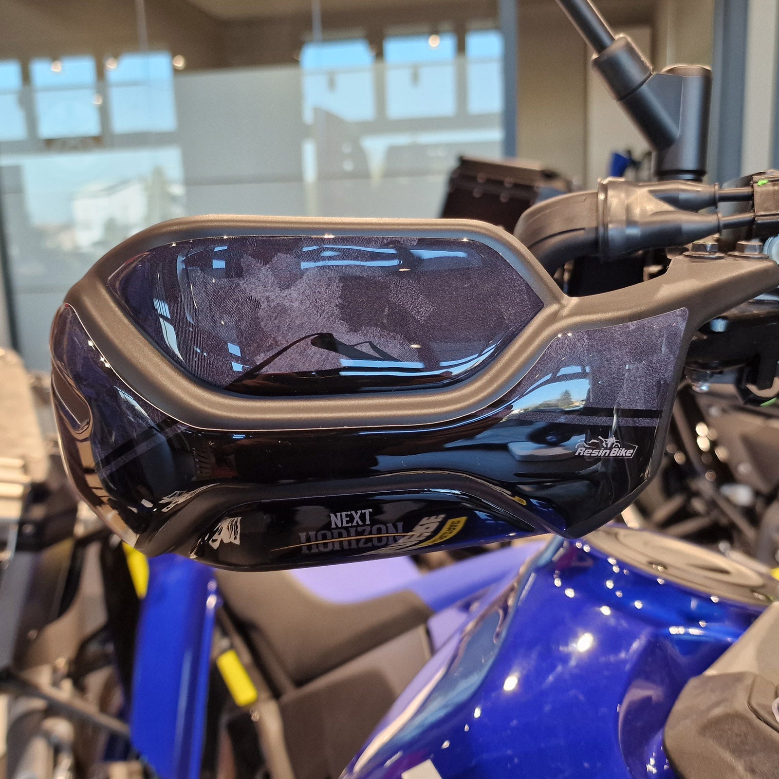 Resin Bike 3D Motorcycle Stickers - Handguards | Yamaha Tenere 700 World Raid 2022>2025 - Pyramid Motorcycle Accessories