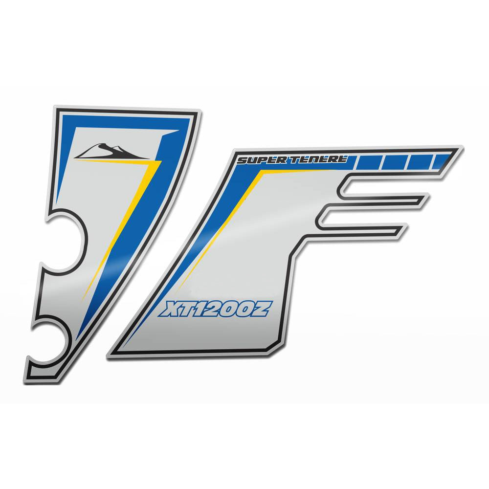 Resin Bike 3D Motorcycle Stickers - Exhaust | Yamaha XT 1200 Z Super Tenere 2010>2015 RB-B48Q4209 - Pyramid Motorcycle Accessories