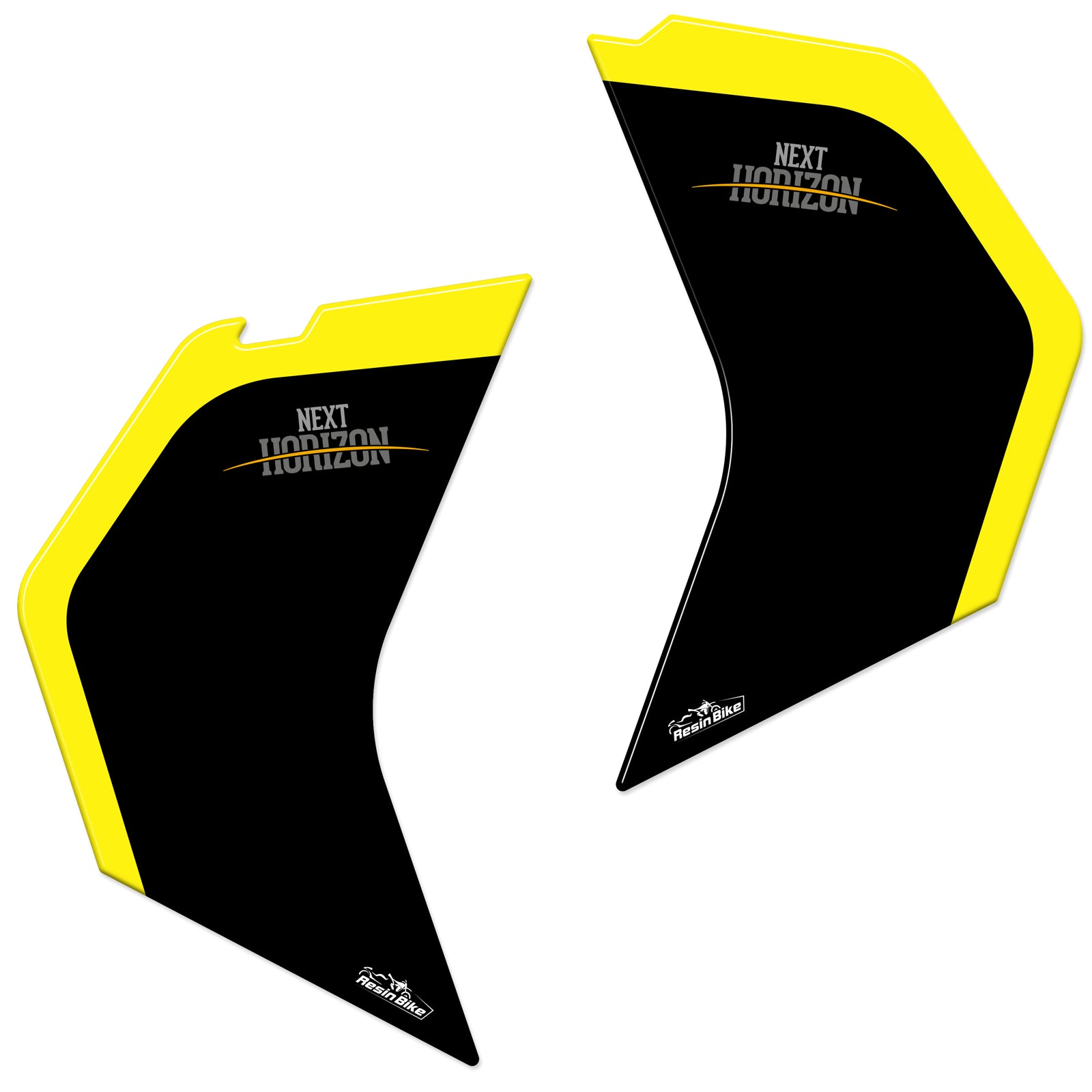 Resin Bike 3D Motorcycle Stickers - Side Panels | Yamaha Tenere 700 World Raid 2022>2025 - Pyramid Motorcycle Accessories