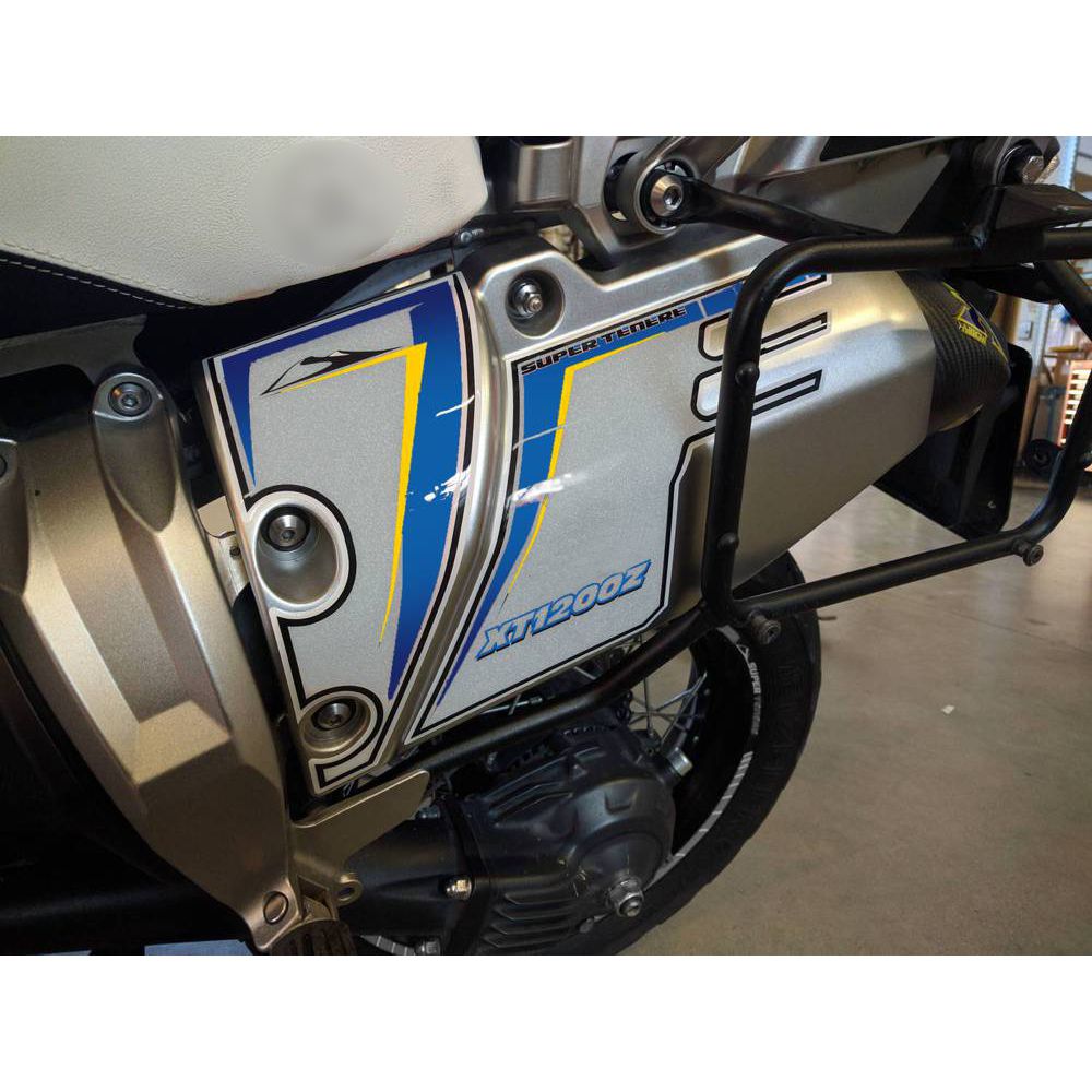 Resin Bike 3D Motorcycle Stickers - Exhaust | Yamaha XT 1200 Z Super Tenere 2010>2015 RB-B48Q4209 - Pyramid Motorcycle Accessories