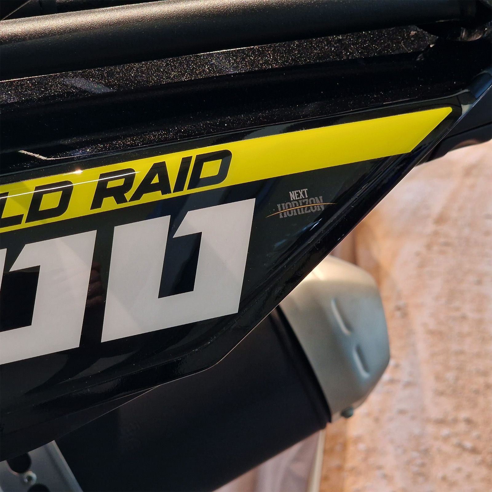 Resin Bike 3D Motorcycle Stickers - Tank Sides | Yamaha Tenere 700 World Raid 2022>2025 - Pyramid Motorcycle Accessories