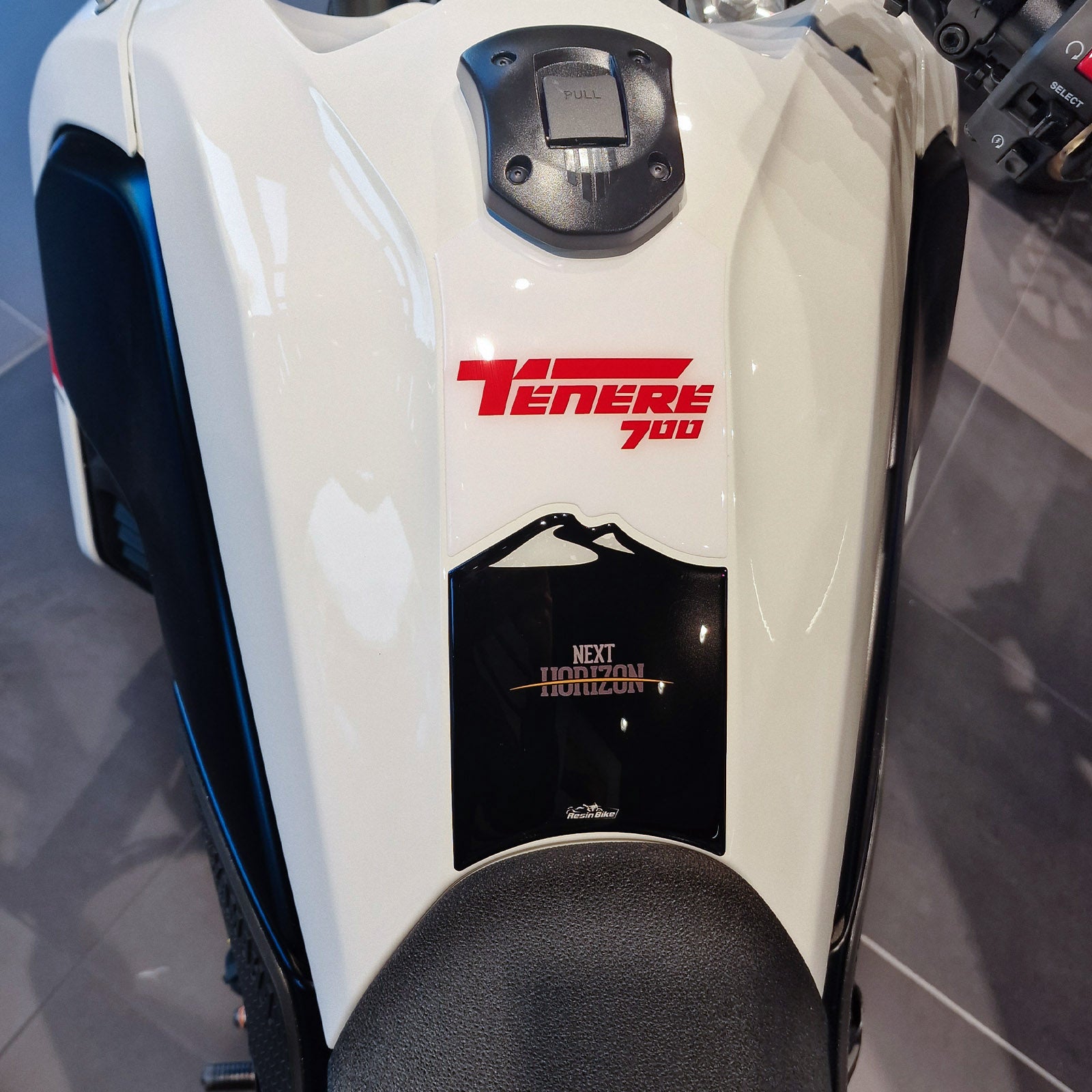 Resin Bike 3D Motorcycle Stickers - Tank Pad | Yamaha Tenere 700 2022>2024 RB-1000659500004 - Pyramid Motorcycle Accessories