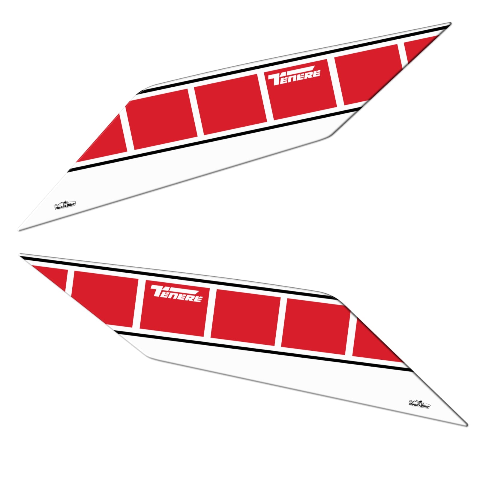 Resin Bike 3D Motorcycle Stickers - Tank Sides | Yamaha Tenere 700 2022>2024 RB-1000659700008 - Pyramid Motorcycle Accessories