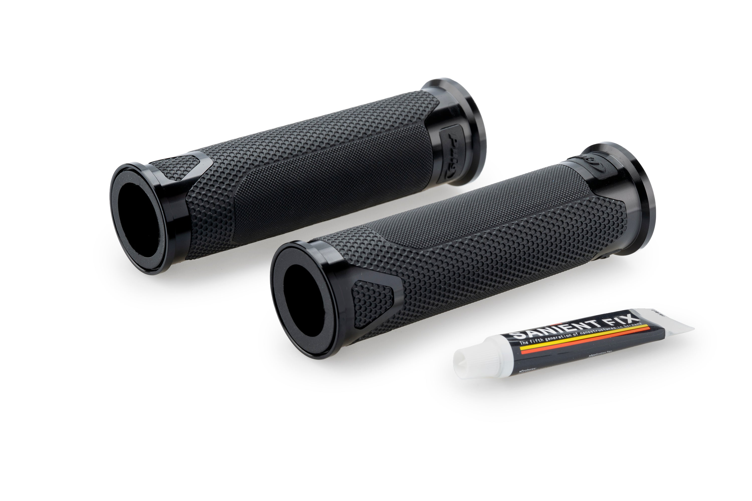 Puig Revving Grips - 123mm | Black - Pyramid Motorcycle Accessories