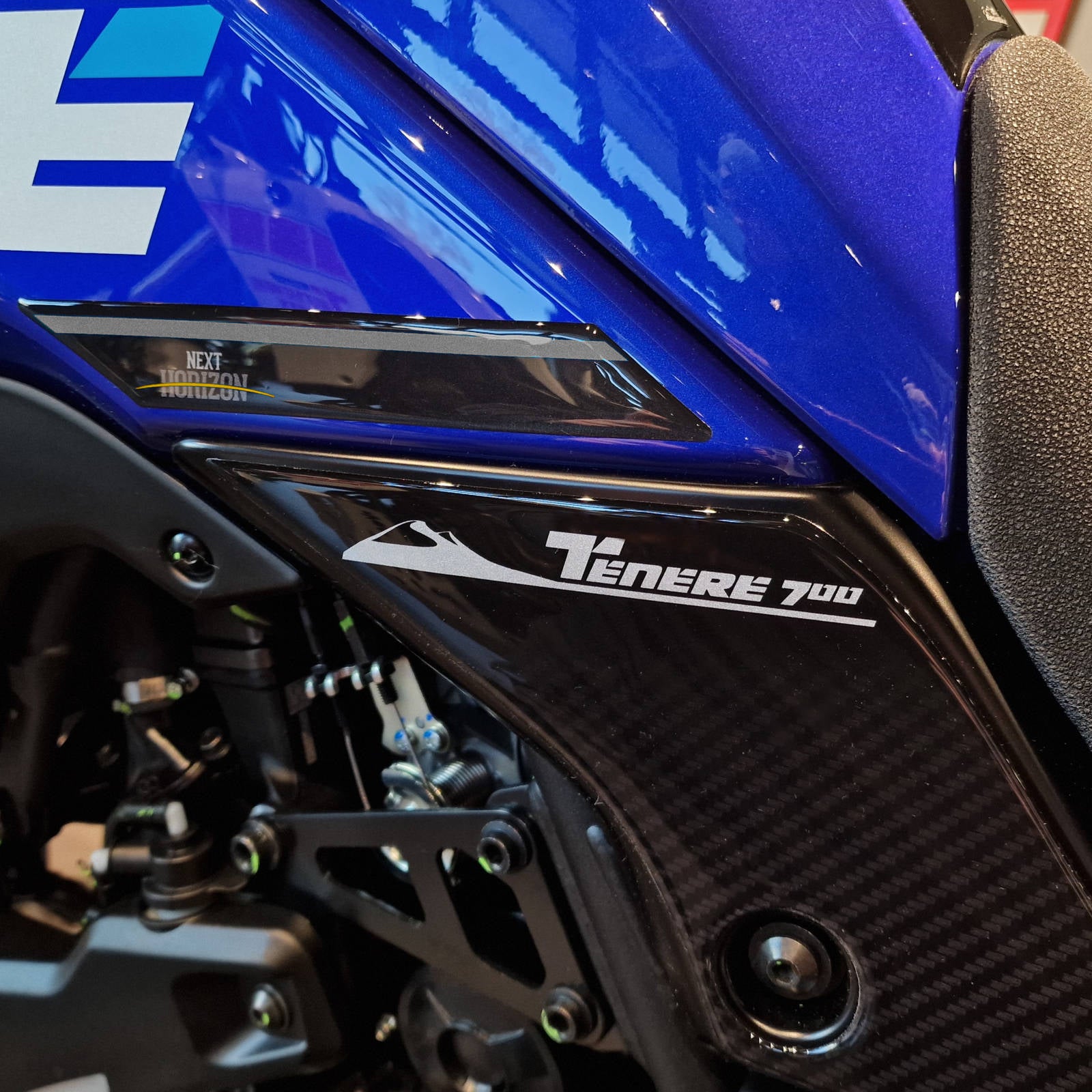 Resin Bike 3D Motorcycle Stickers - Tank Sides | Yamaha Tenere 700 2023>2024 - Pyramid Motorcycle Accessories