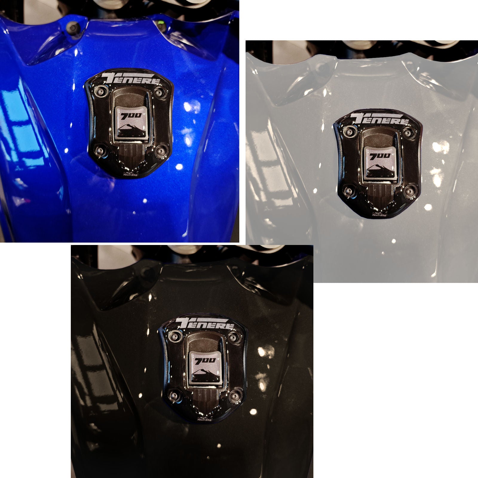 Resin Bike 3D Motorcycle Stickers - Fuel Cap | Yamaha Tenere 700 2023>2024 - Pyramid Motorcycle Accessories