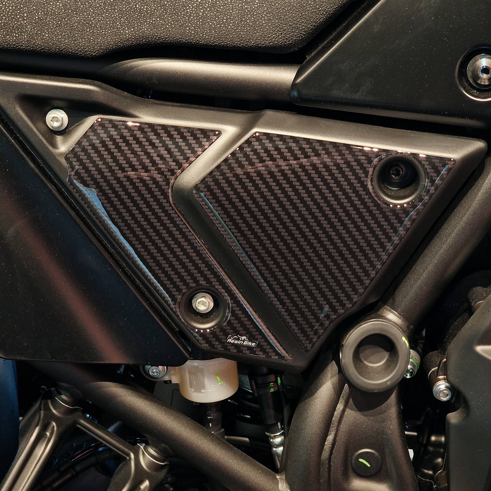 Resin Bike 3D Motorcycle Stickers - Air Box | Yamaha Tenere 700 2022>2024 - Pyramid Motorcycle Accessories