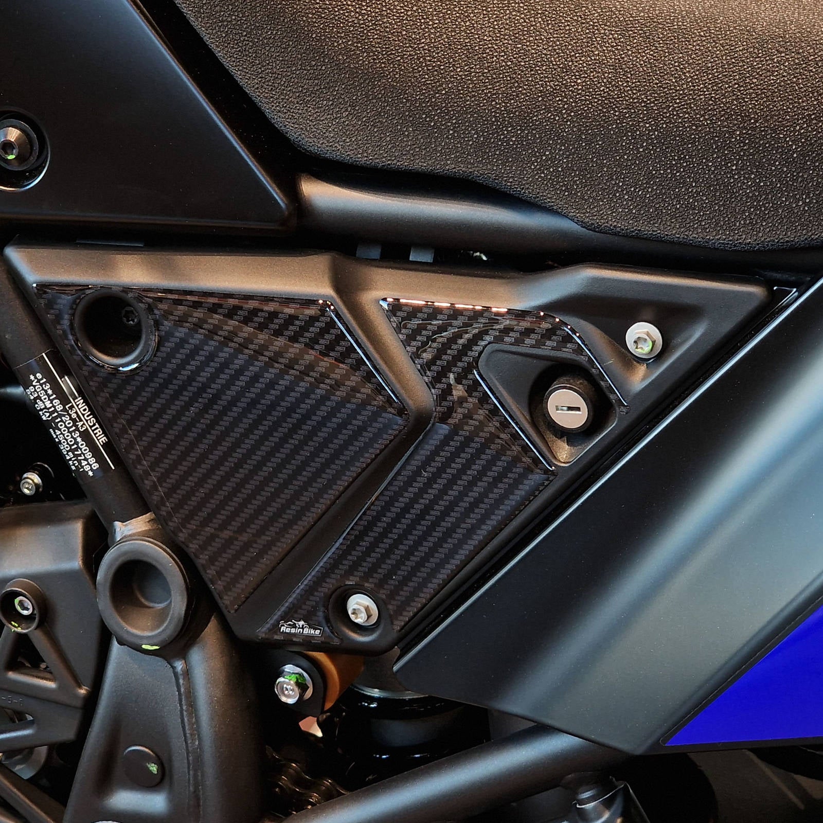 Resin Bike 3D Motorcycle Stickers - Air Box | Yamaha Tenere 700 2022>2024 - Pyramid Motorcycle Accessories