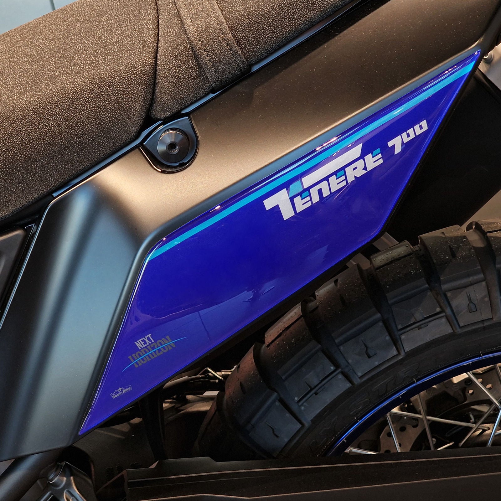 Resin Bike 3D Motorcycle Stickers - Tank Sides | Yamaha Tenere 700 2022>2024 - Pyramid Motorcycle Accessories