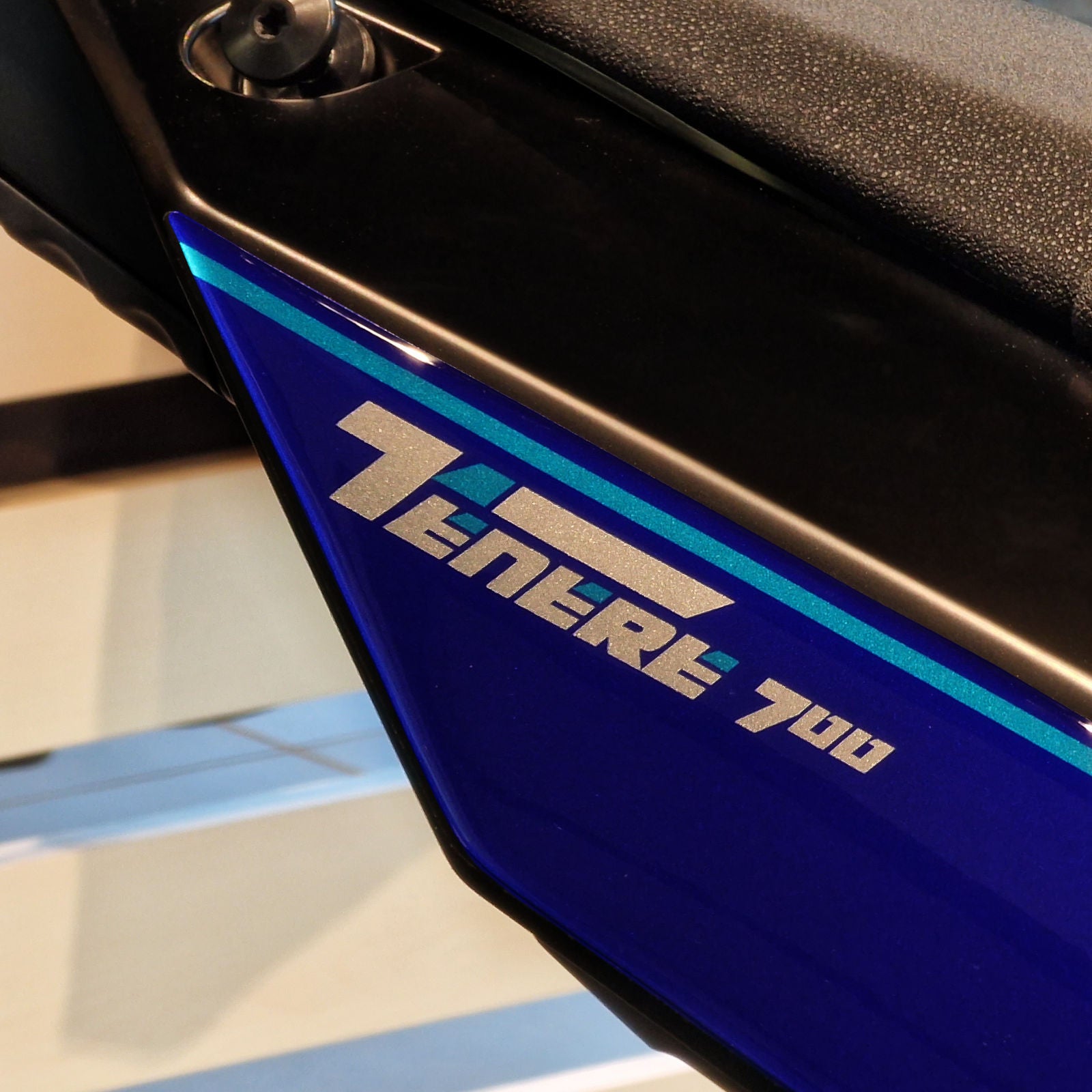Resin Bike 3D Motorcycle Stickers - Tank Sides | Yamaha Tenere 700 2022>2024 - Pyramid Motorcycle Accessories