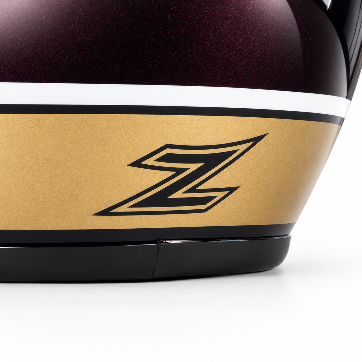 Pyramid x Bell Custom 500 Helmet | Metallic Red/Gold (Candytone Red) | Kawasaki Z 900 RS 2026>Current