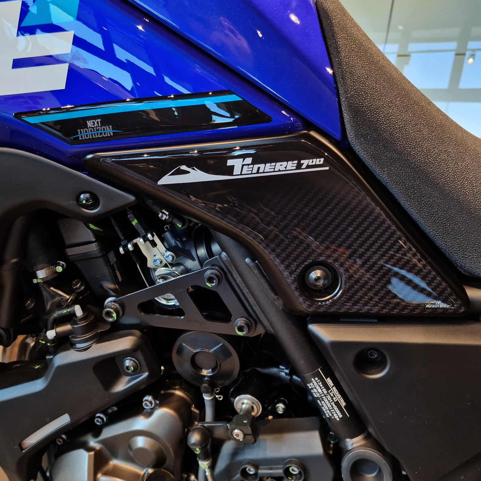 Resin Bike 3D Motorcycle Stickers - Tank Sides | Yamaha Tenere 700 2022>2024 RB-1000662300004 - Pyramid Motorcycle Accessories