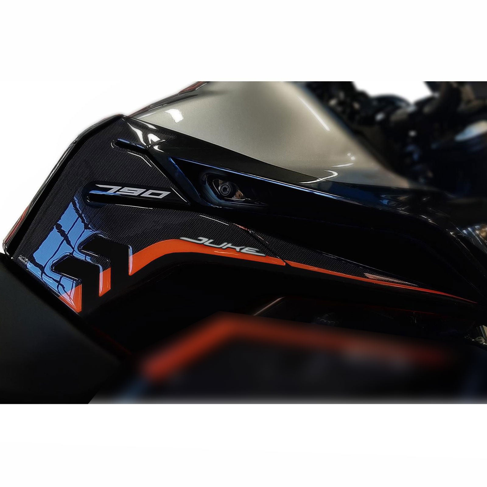 Resin Bike 3D Motorcycle Stickers - Tank Kit | KTM 790 Duke 2018>2024 RB-1000662800009 - Pyramid Motorcycle Accessories