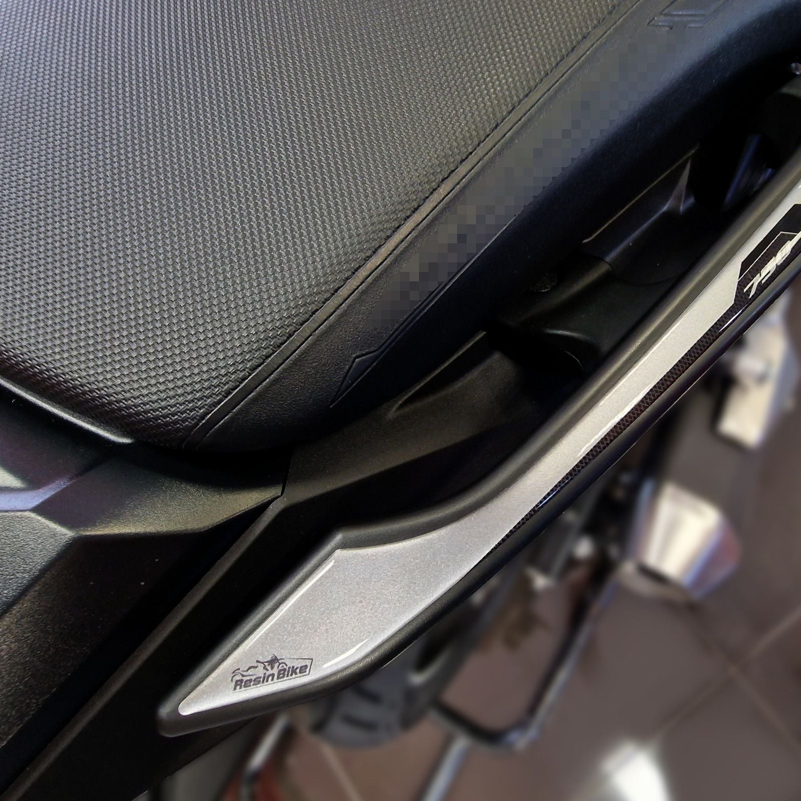 Resin Bike 3D Motorcycle Stickers - Passenger Handles | Honda NC 750 X 2021>2026 RB-1000663200006 - Pyramid Motorcycle Accessories