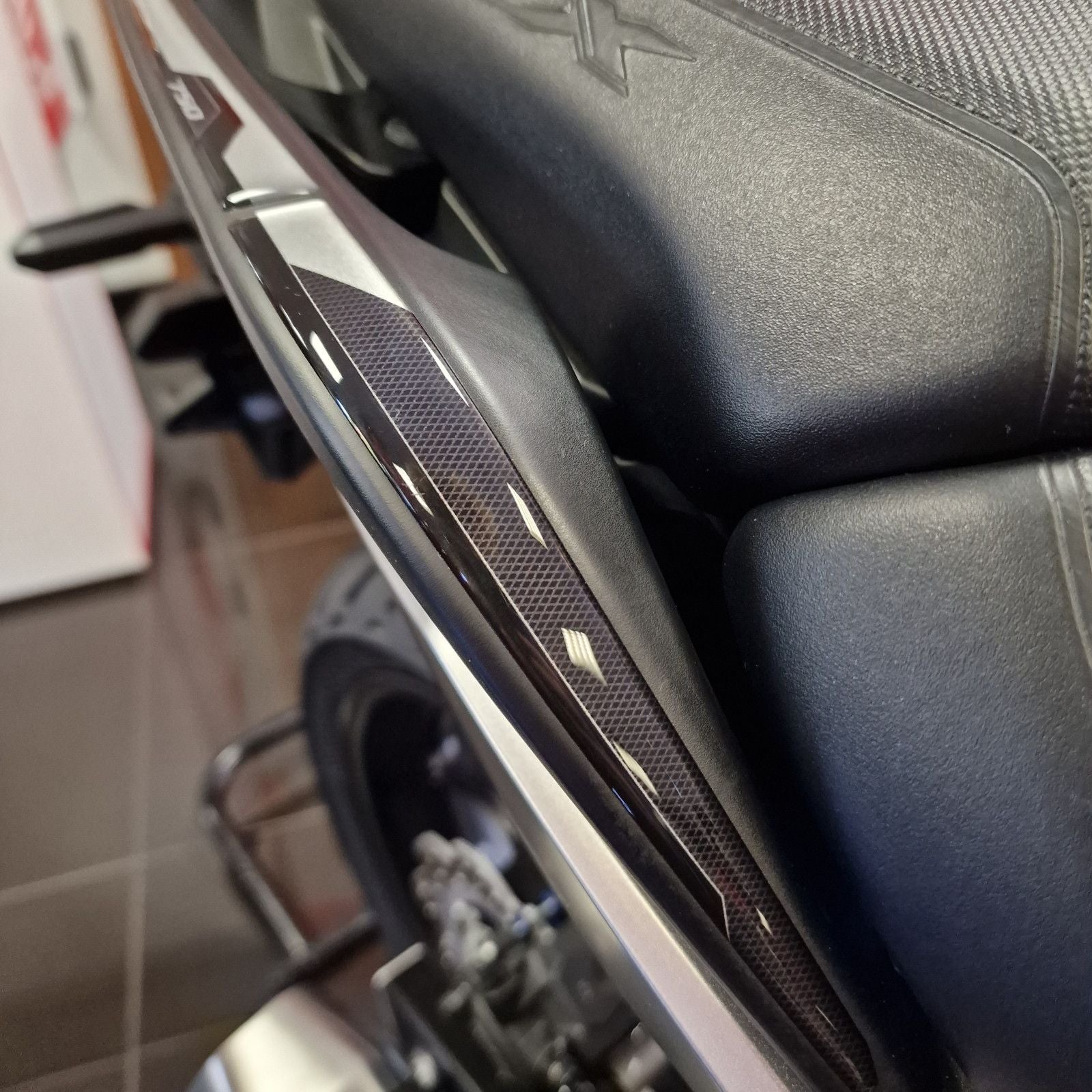 Resin Bike 3D Motorcycle Stickers - Passenger Handles | Honda NC 750 X 2021>2026 RB-1000663200006 - Pyramid Motorcycle Accessories