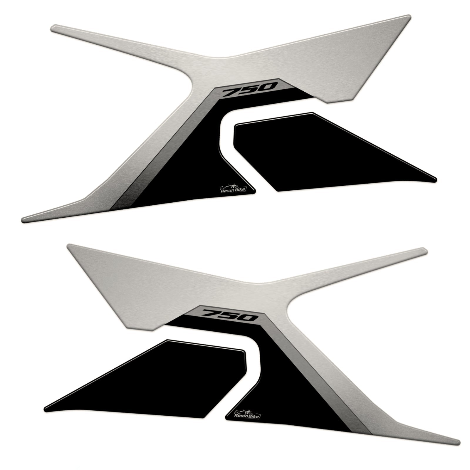 Resin Bike 3D Motorcycle Stickers - Tank Sides | Honda NC 750 X 2021>2025 - Pyramid Motorcycle Accessories