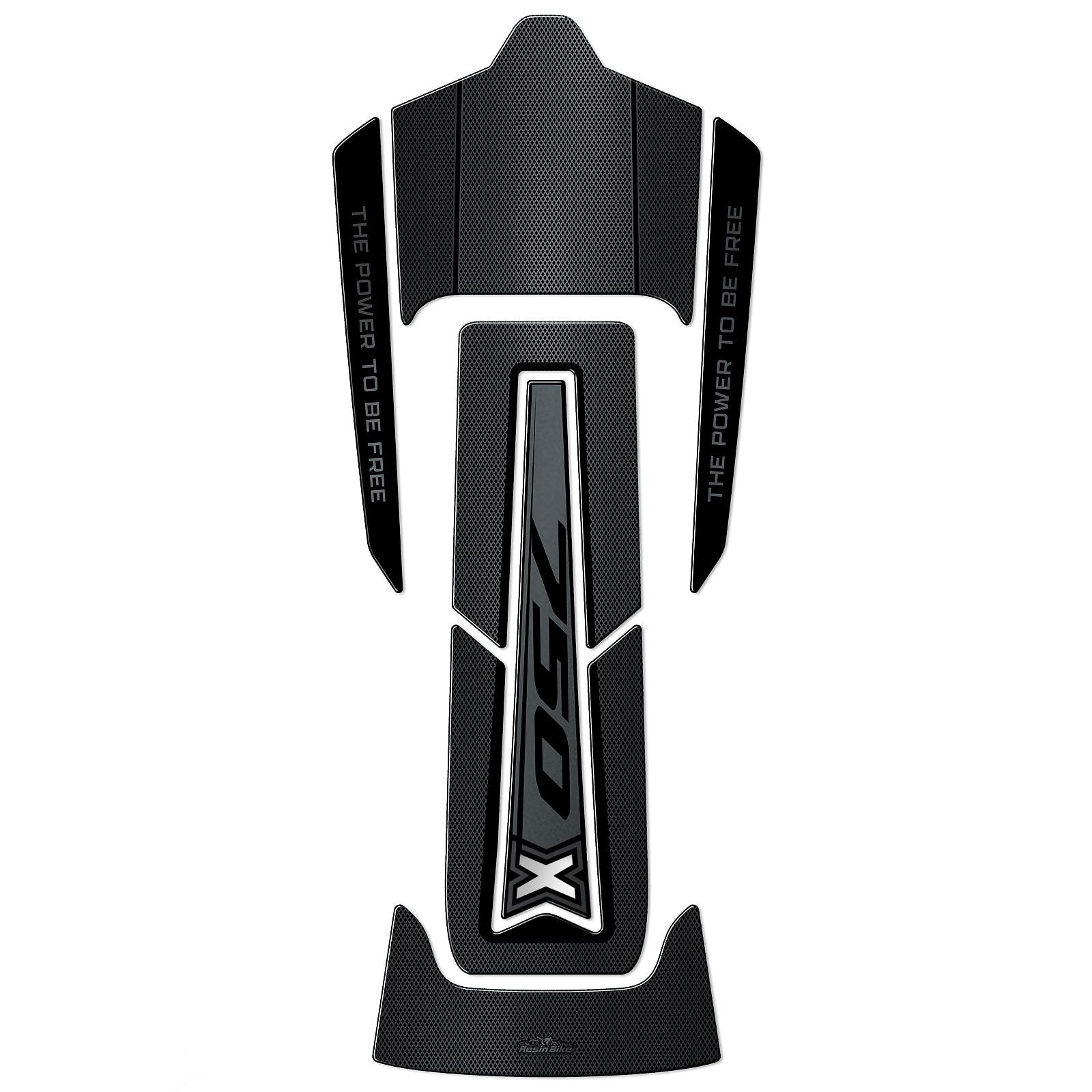 Resin Bike 3D Motorcycle Stickers - Tank Pad | Honda NC 750 X 2021>2025 - Pyramid Motorcycle Accessories