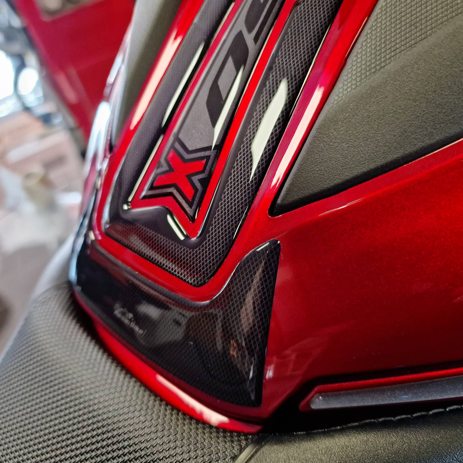 Resin Bike 3D Motorcycle Stickers - Tank Pad | Honda NC 750 X 2021>2025 - Pyramid Motorcycle Accessories