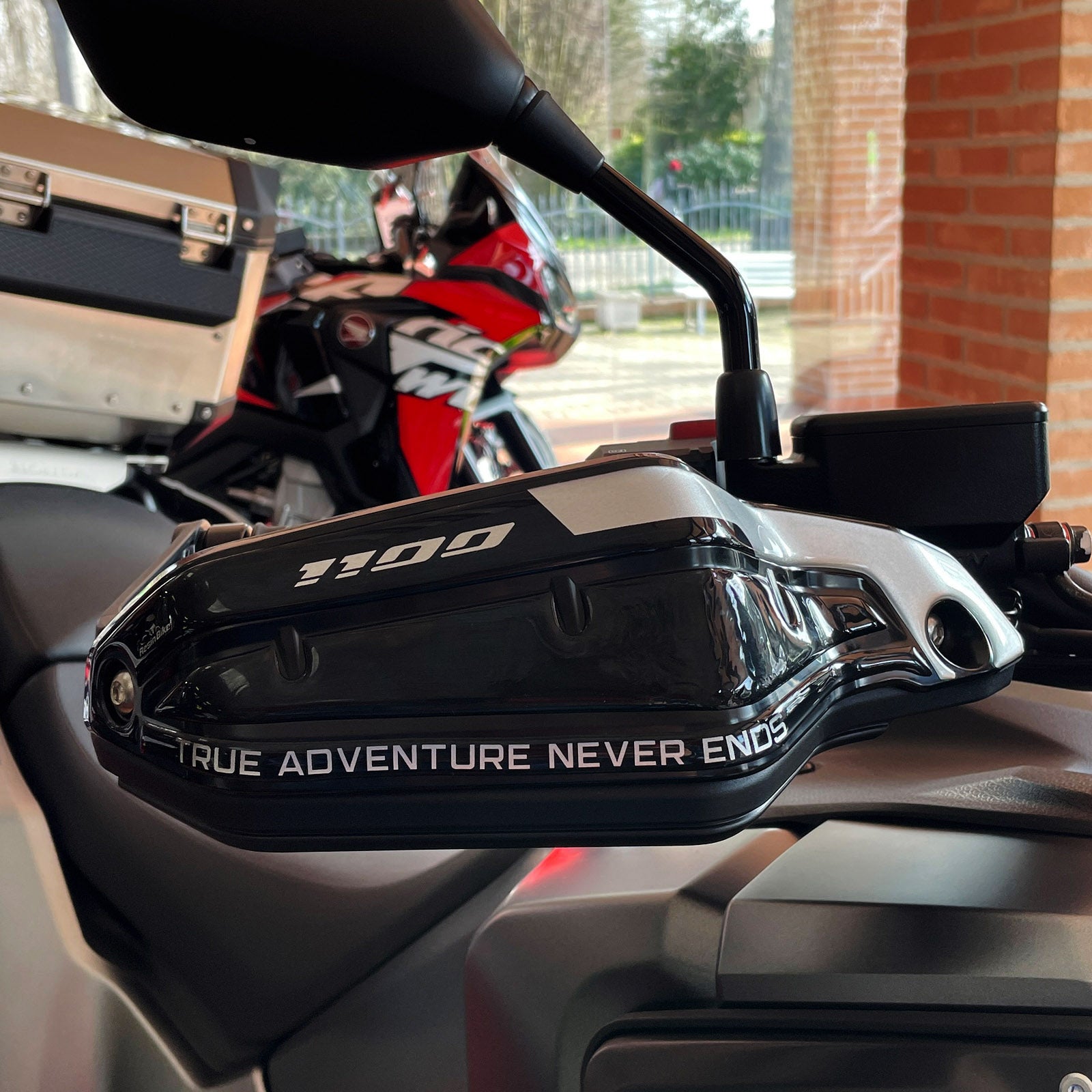 Resin Bike 3D Motorcycle Stickers - Handguards | Honda CRF 1100 L Africa Twin Adventure Sports 2022>2025 - Pyramid Motorcycle Accessories