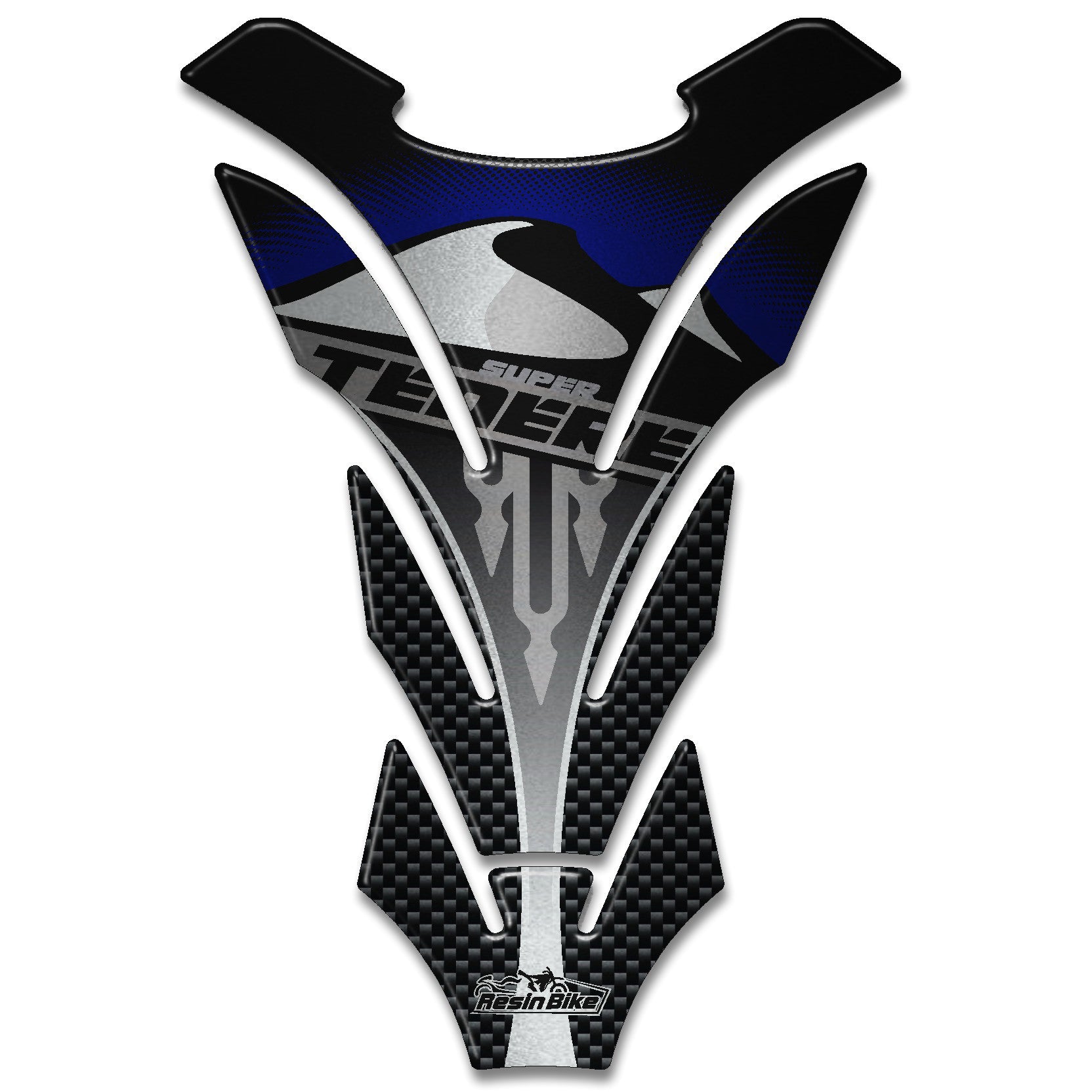 Resin Bike 3D Motorcycle Stickers - Tank Pad | Yamaha XT 1200 Z Super Tenere 2010>2020 RB-B56032R1 - Pyramid Motorcycle Accessories