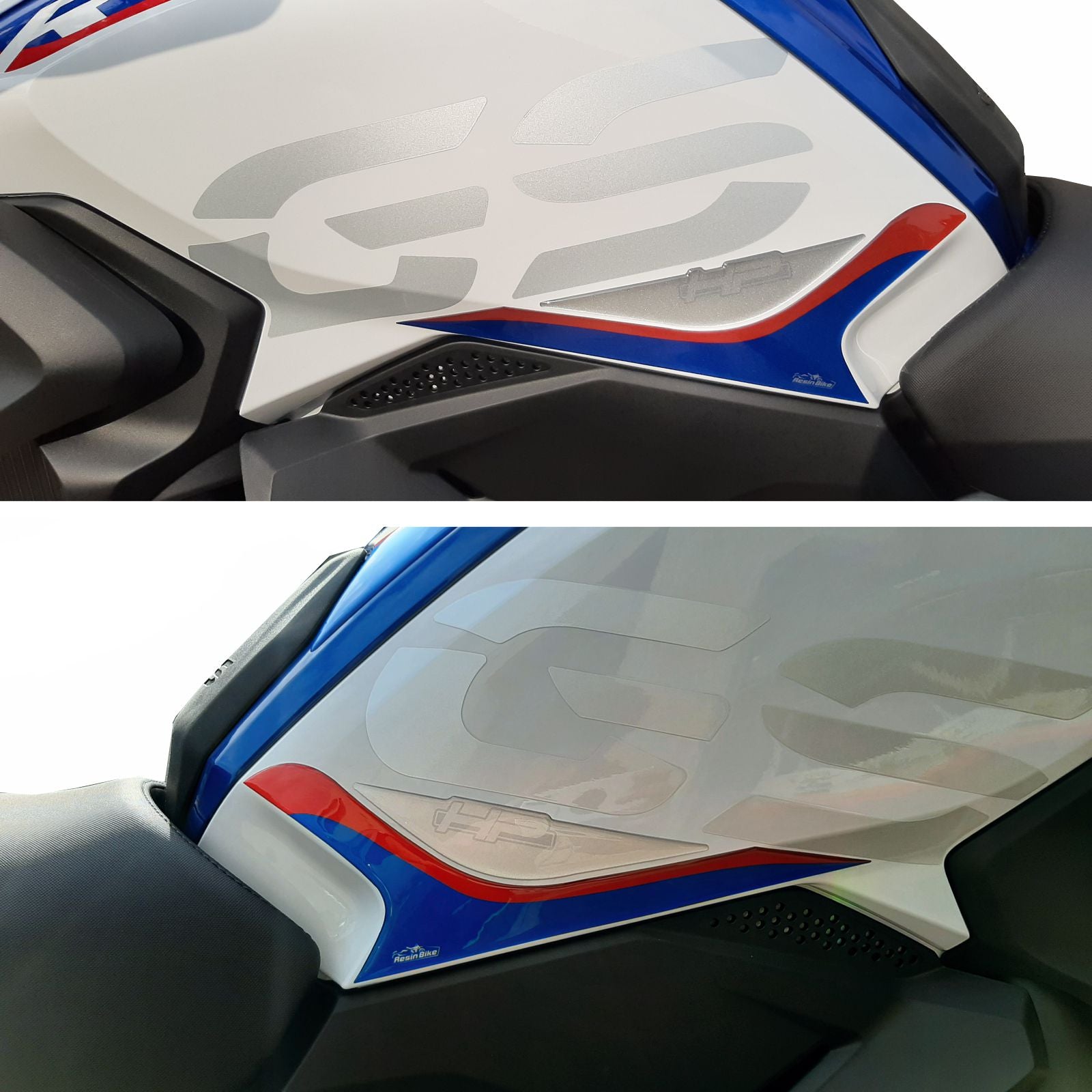 Resin Bike 3D Motorcycle Stickers - Full Kit | BMW R 1250 GS 2021>2024 RB-1000664700000 - Pyramid Motorcycle Accessories