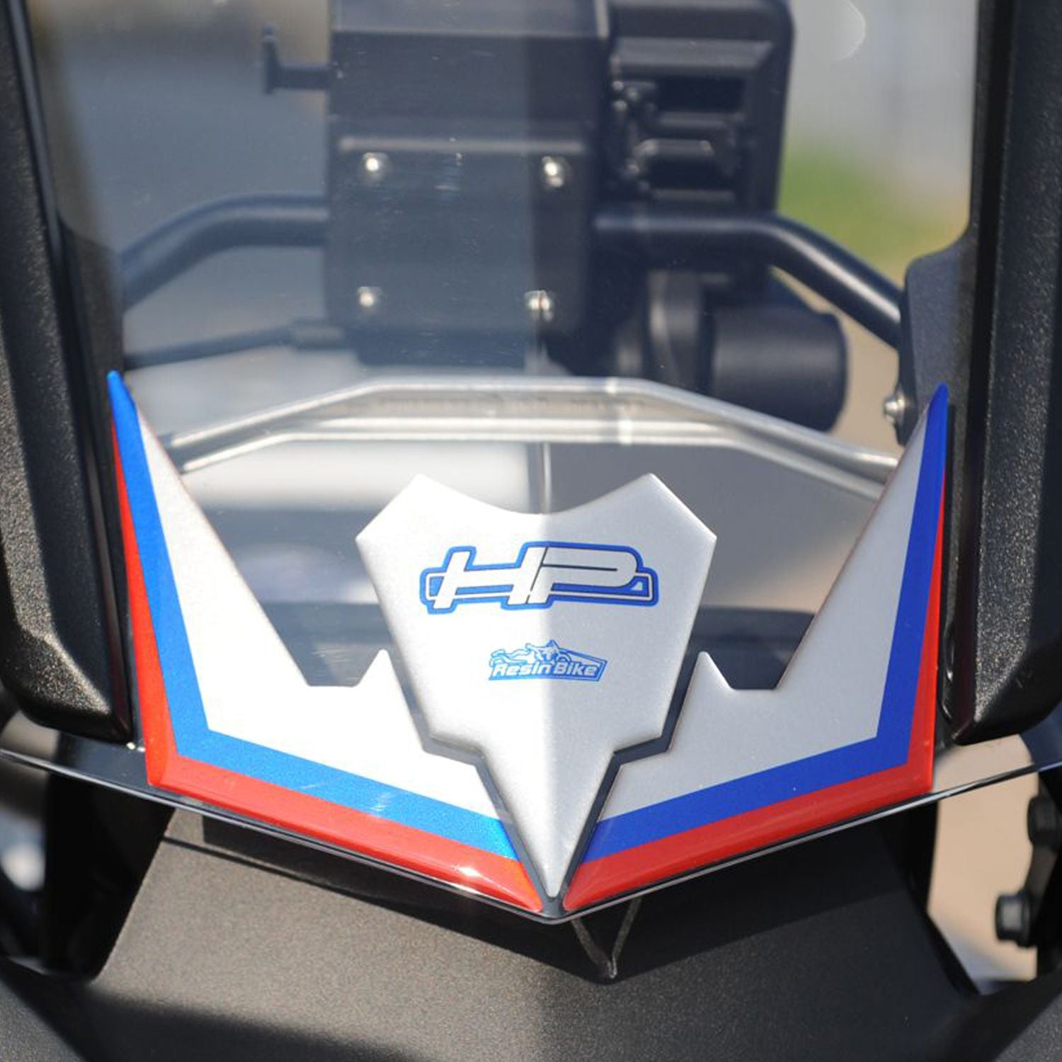 Resin Bike 3D Motorcycle Stickers - Windshield | BMW R 1250 GS 2021>2024 - Pyramid Motorcycle Accessories