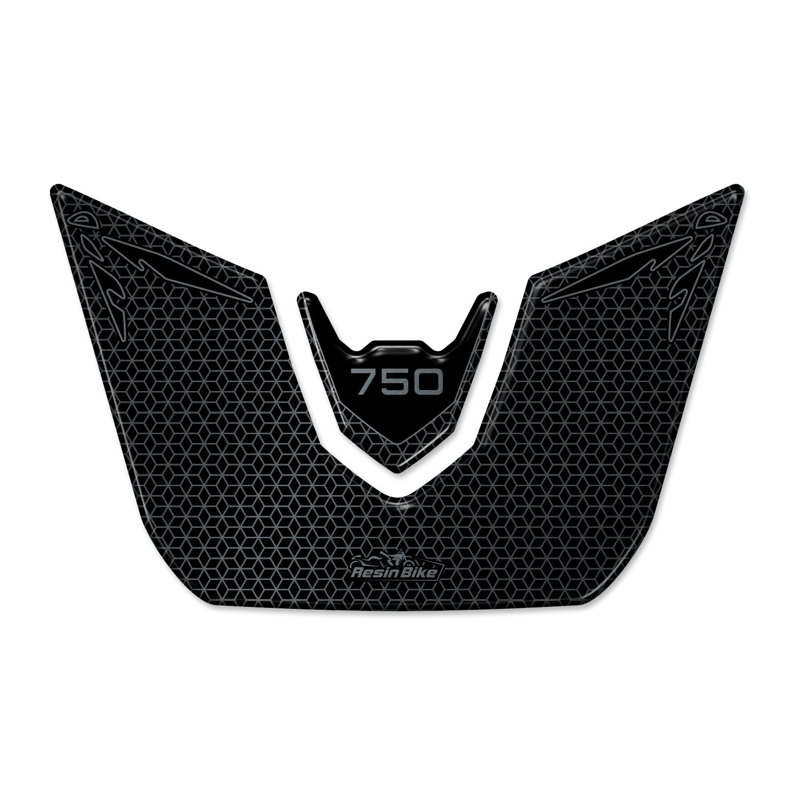 Resin Bike 3D Motorcycle Stickers - Tail Section | Honda CB750 Hornet 2023>2025 - Pyramid Motorcycle Accessories